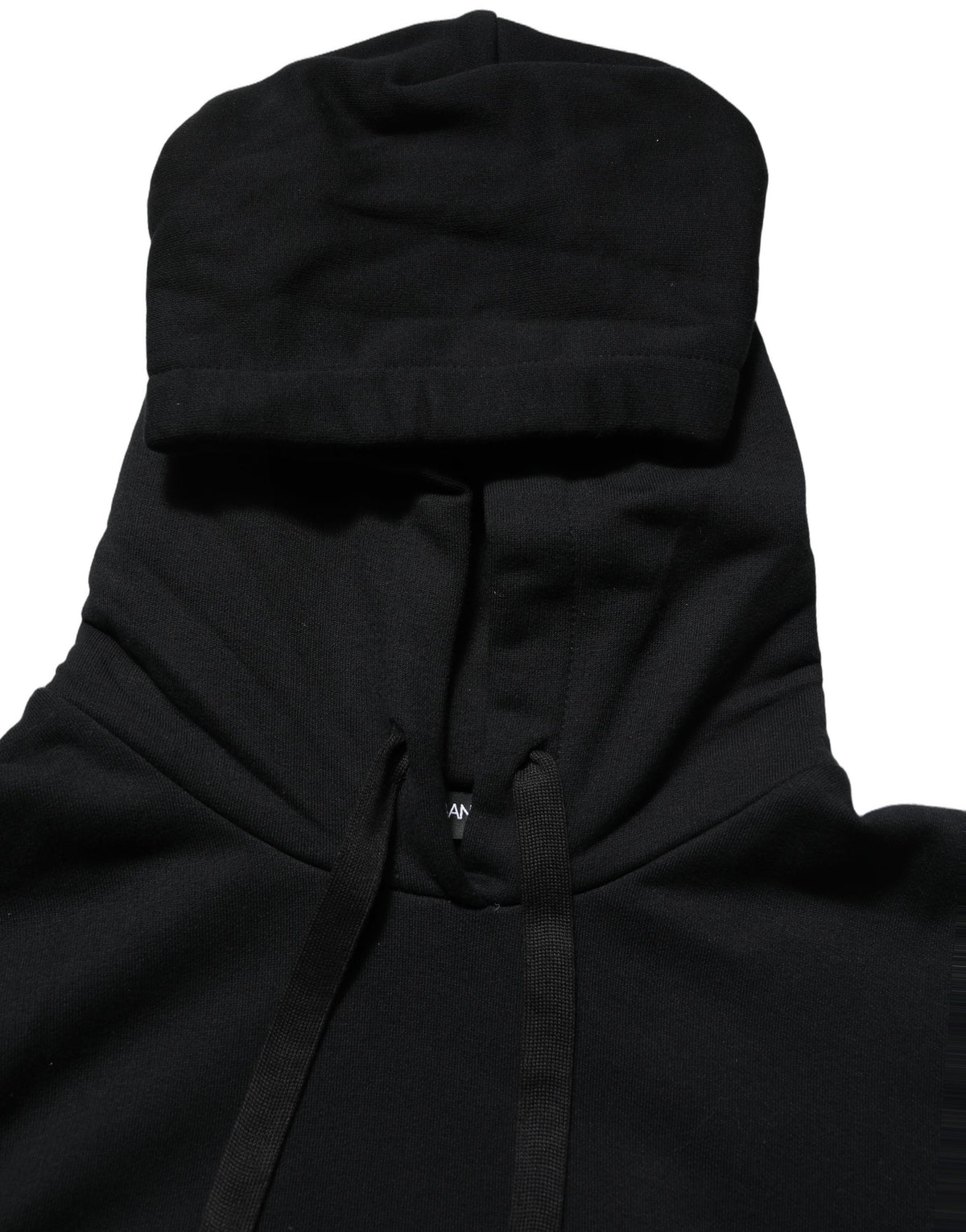 Dolce & Gabbana Women's Cotton Sweatshirt Hoodie - Black White