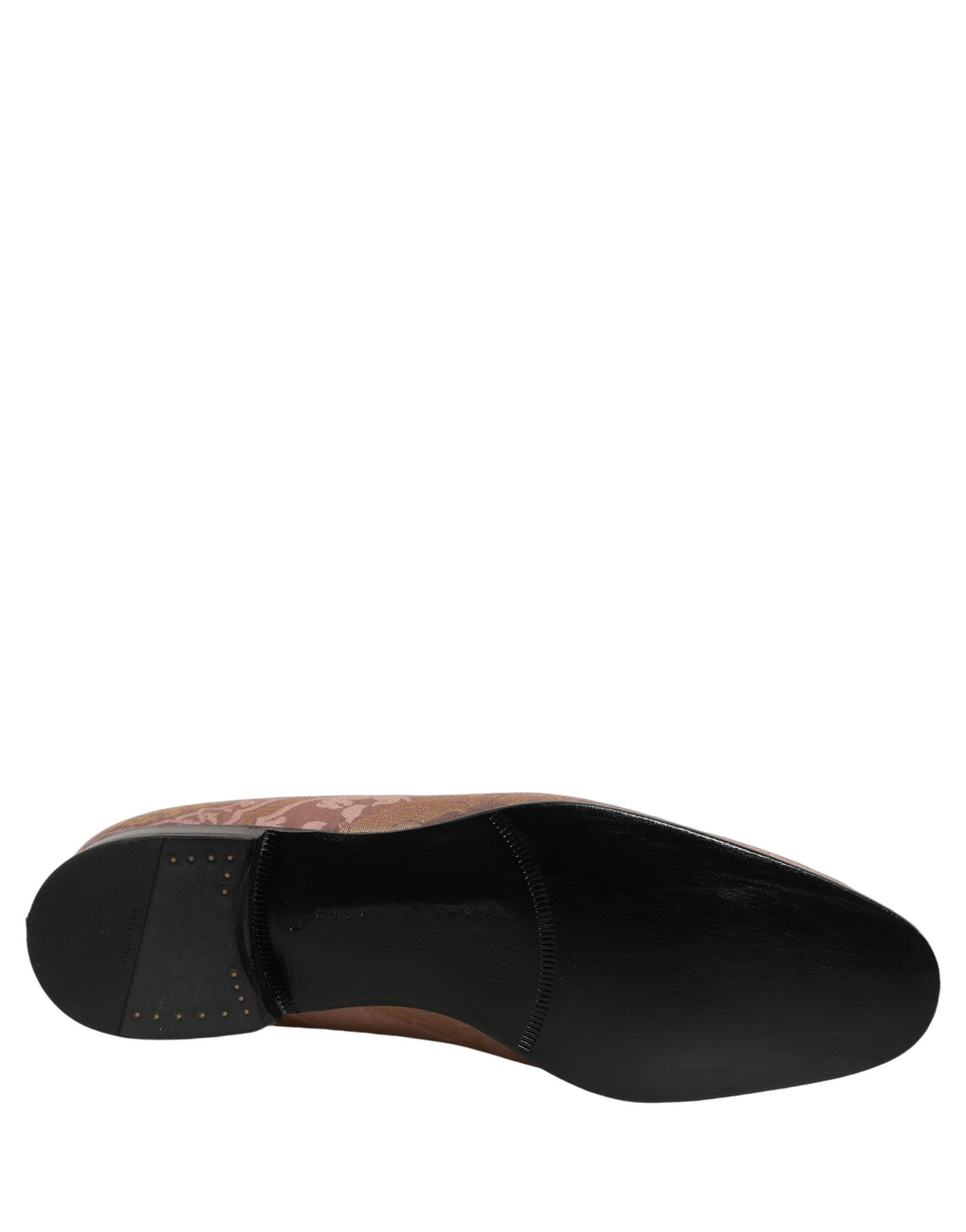 Dolce & Gabbana Men's Leather Loafer Slip-On Shoes - Pink