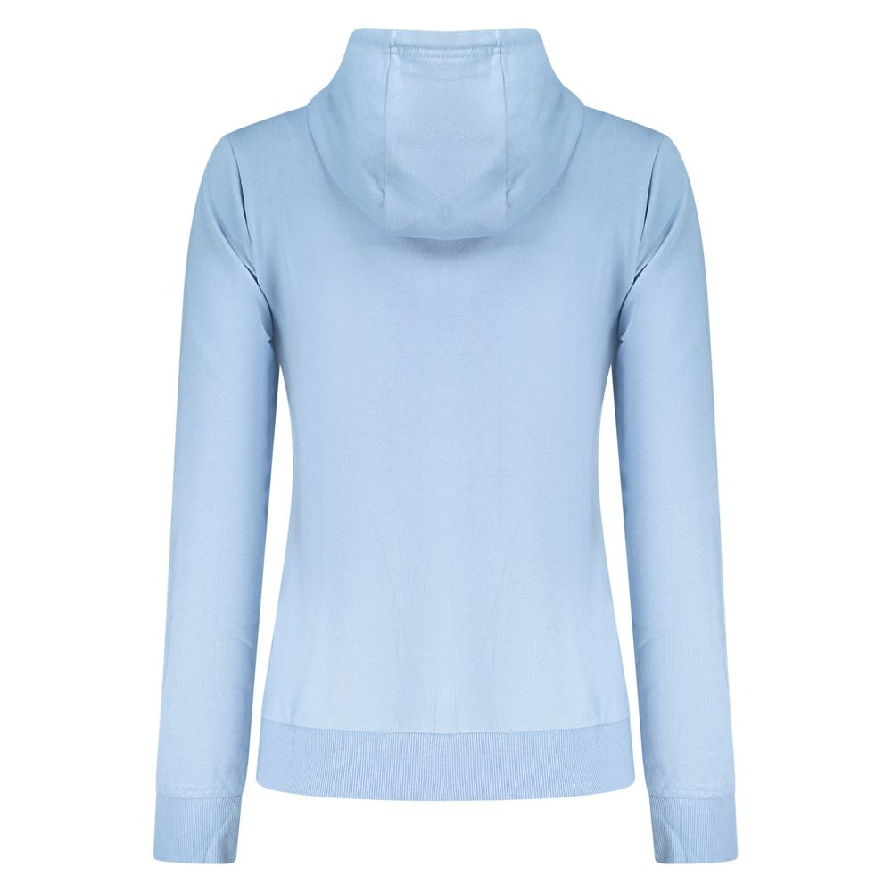 Norway 1963 Women's Cotton Hooded Sweatshirt Hoodie - Blue
