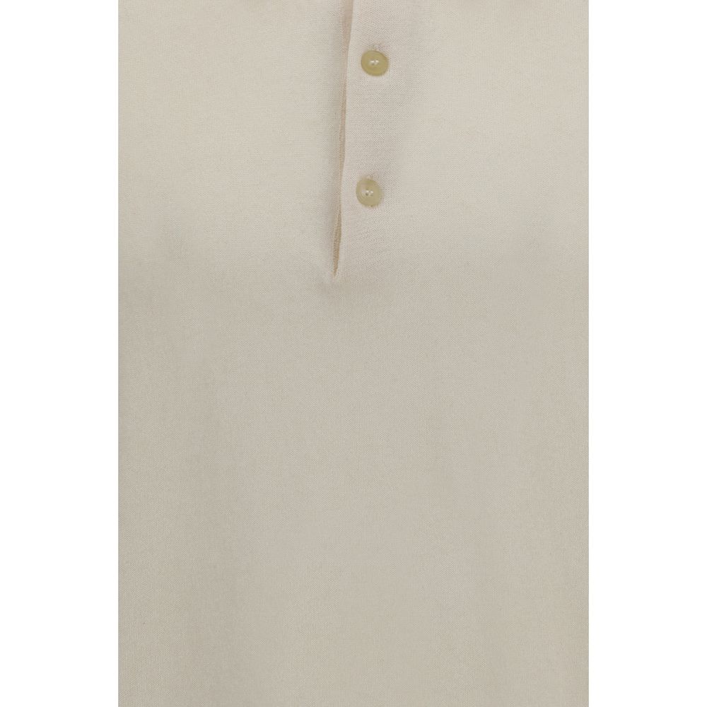 Premiata Men's Regular Fit Cotton Polo Shirt - Beige
