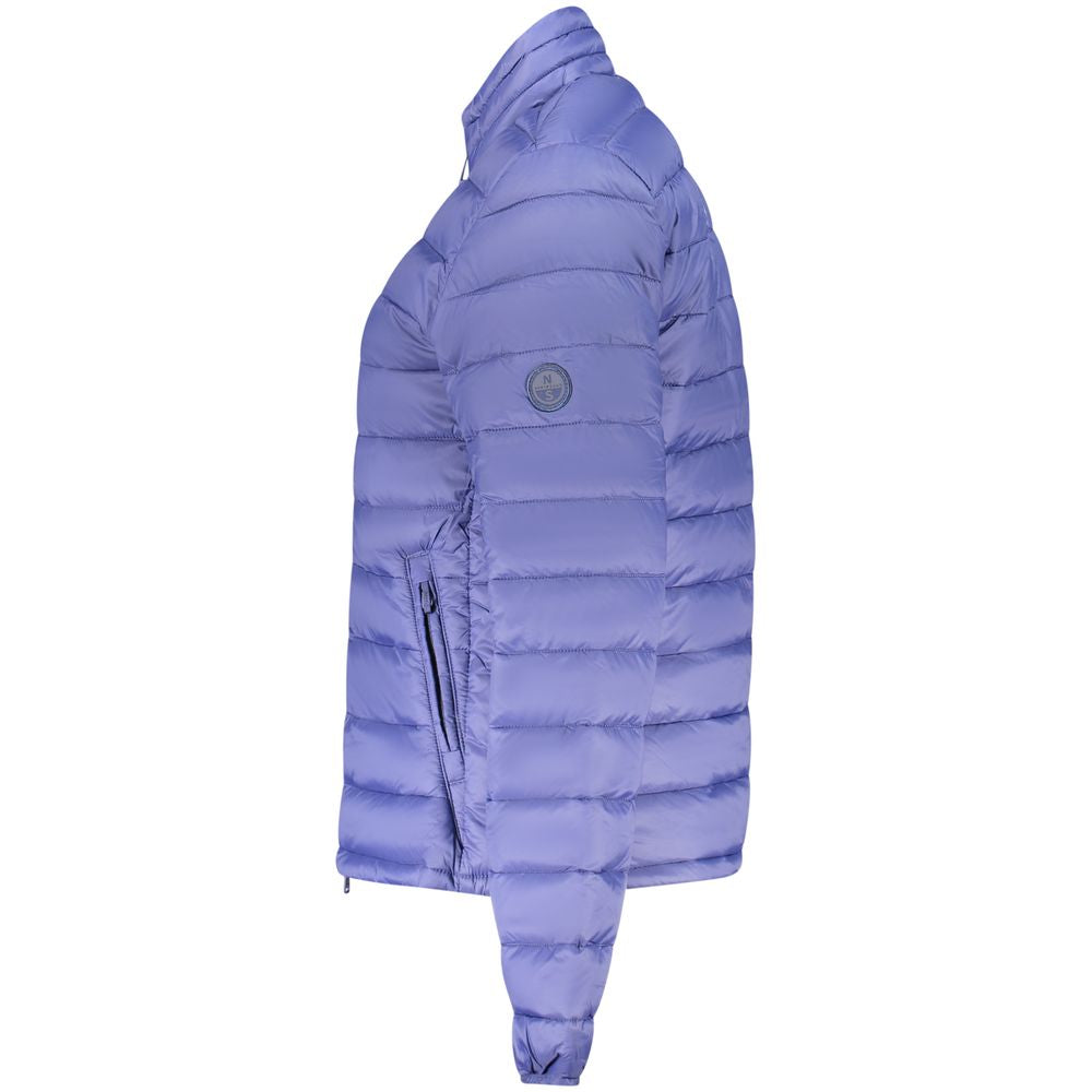 North Sails Women's Lightweight Polyester Windbreaker Jacket - Blue