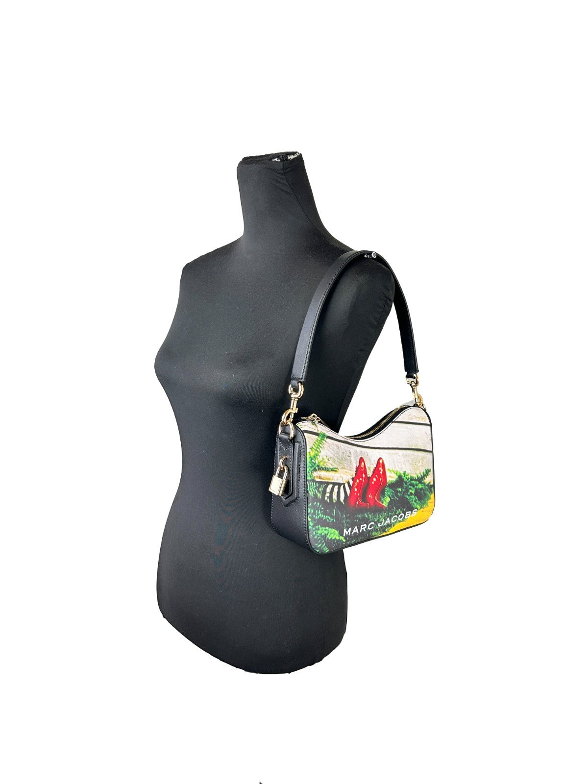 Marc Jacobs The Wizard Of Oz Leather Small Crossbody Handbag - Gold