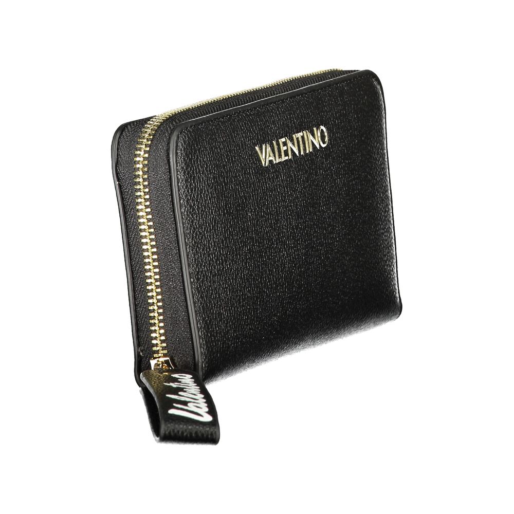 Mario Valentino Polyethylene Cardholder Wallet - Black Signature