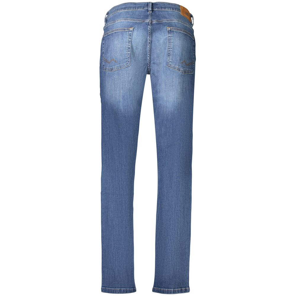 Norway 1963 Men's Regular-Fit Denim Cotton Jeans - Blue