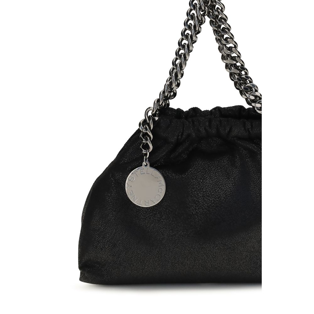 Stella McCartney Essence Falabella Polyester Mini Shoulder Bag - Black Signature
