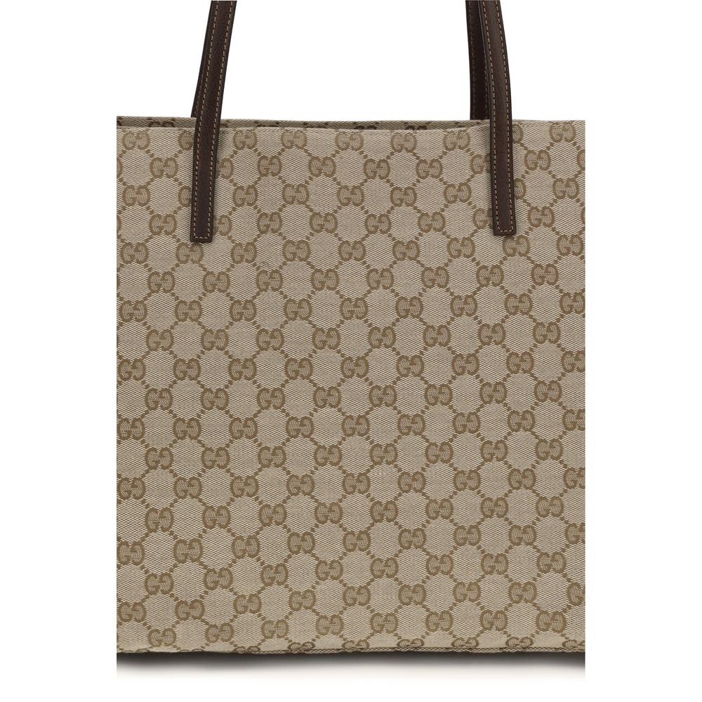Gucci Beige Fabric Handbag