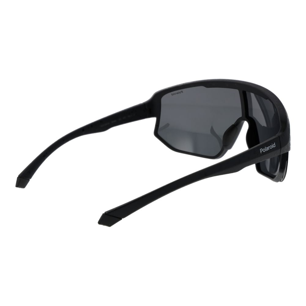 Polaroid Mono-Lens Polarized Dark-Tint Polycarbonate Sunglasses - Black