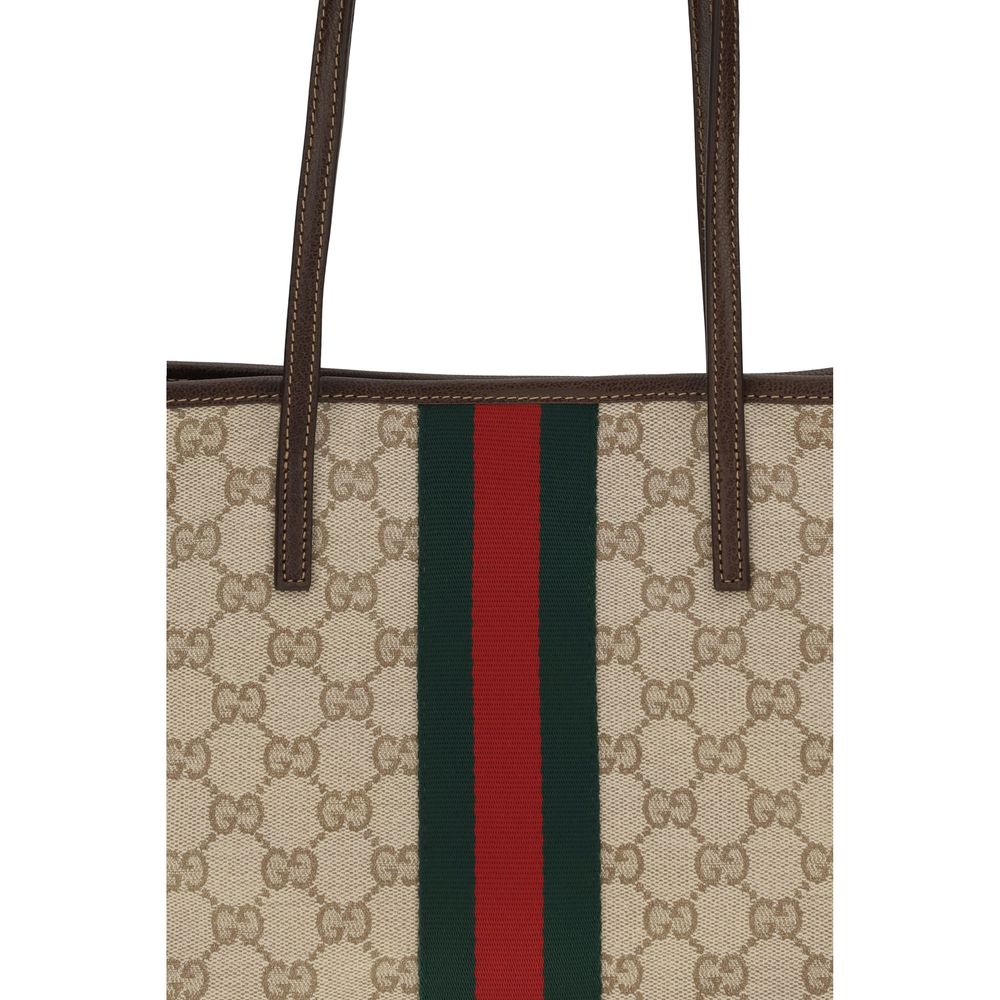 Gucci Beige Fabric Handbag