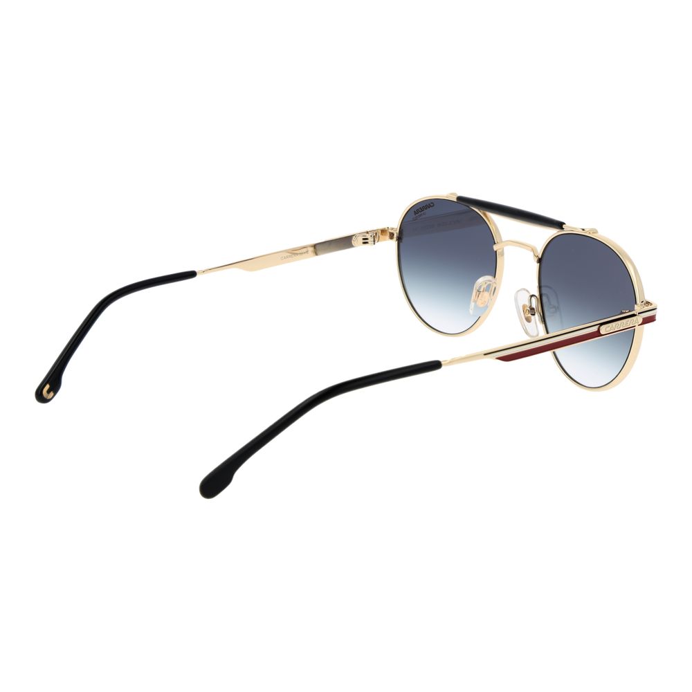 Carrera Round Gradient Dark-Tint Metal Sunglasses - Gold