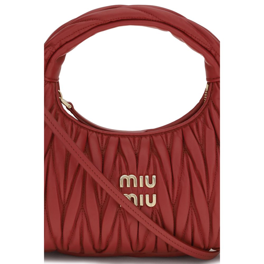 Miu Miu Multicolor Calf Leather Bos Taurus Shoulder Bag