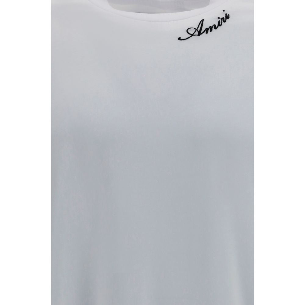 Amiri Men's Relaxed Fit Regular Oversized Modal & Cotton T-Shirt - Black White