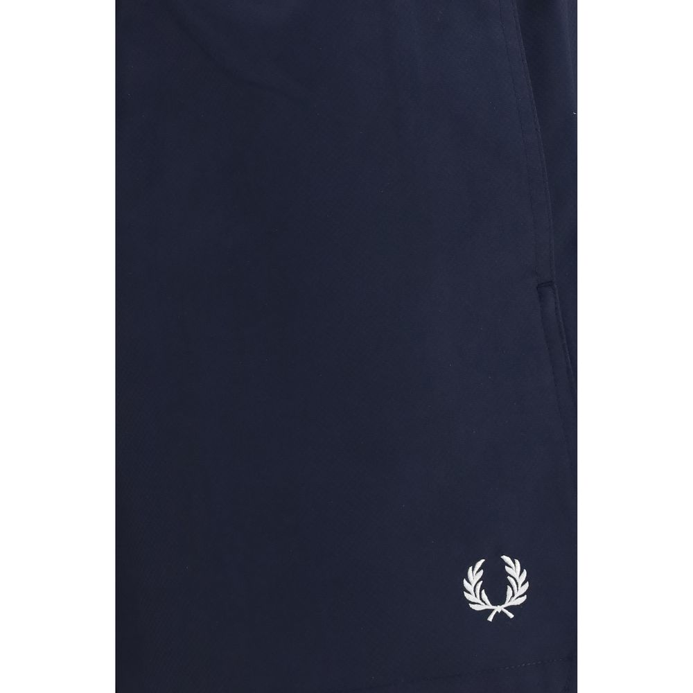 Fred Perry Blue Recycled Polyester Clothing