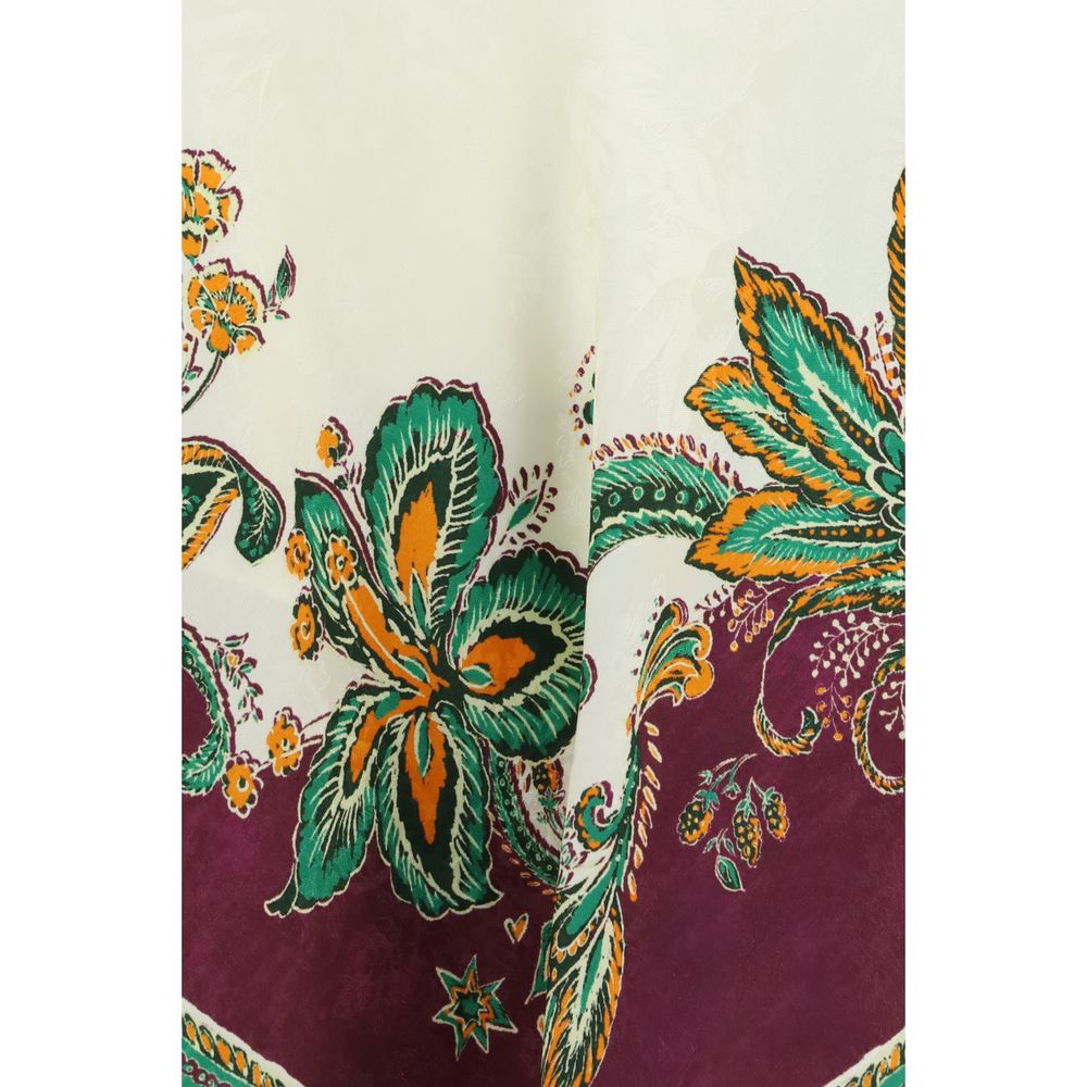 Alemais Women's Relaxed Fit Regular Silk & Viscose Blouse - Multicolor