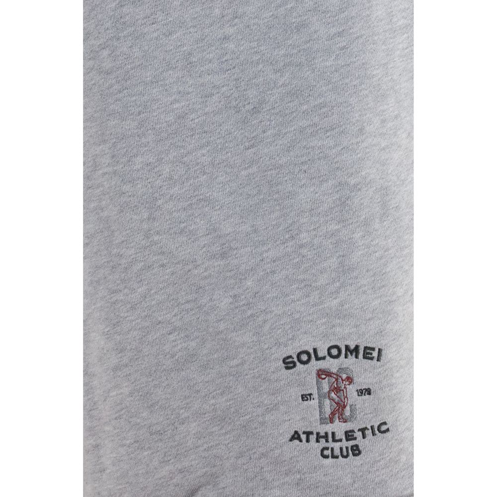 Brunello Cucinelli Men's Athletic Relaxed Fit Regular Cotton Bermuda Shorts - Gray Signature