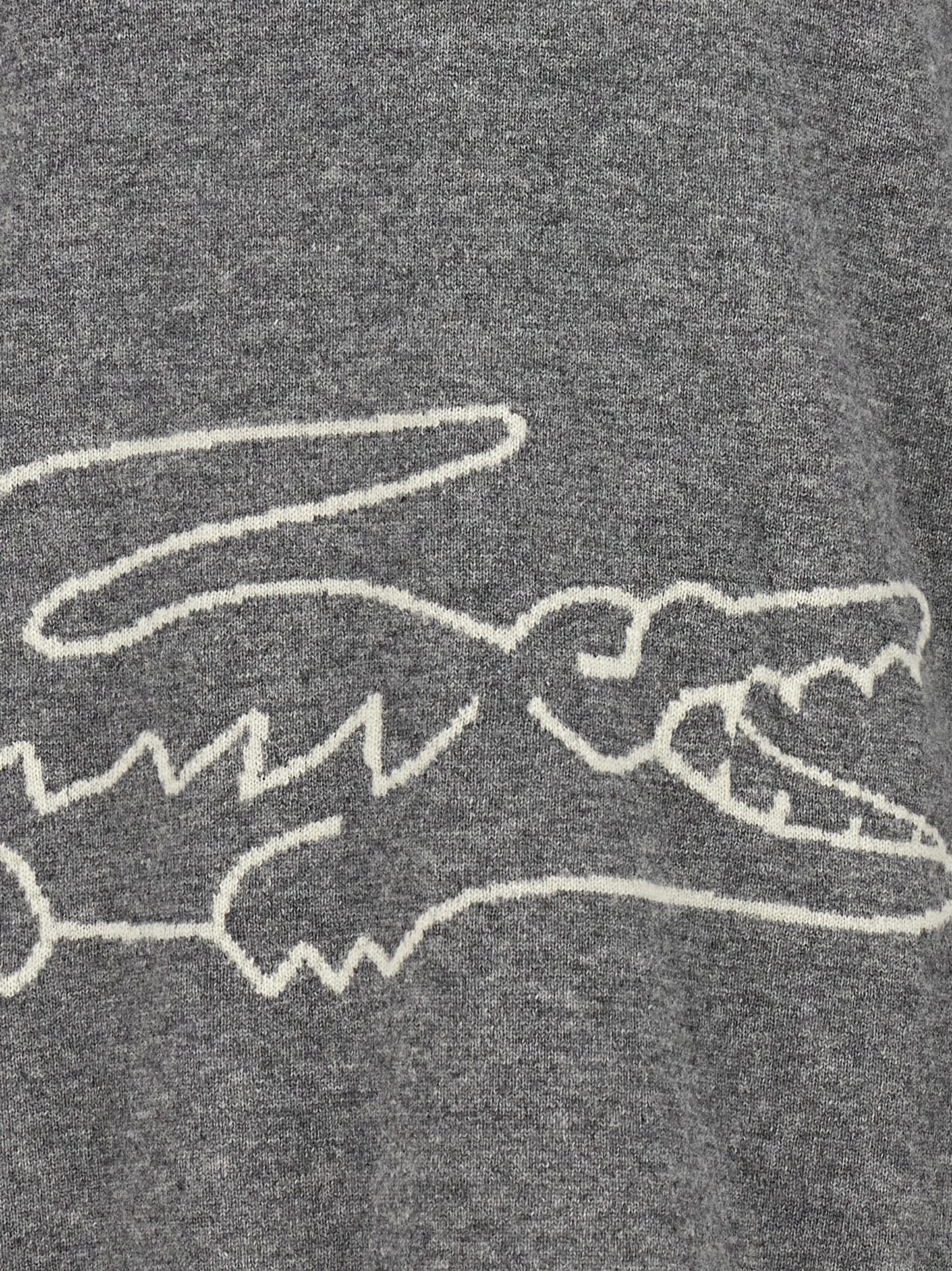 Comme Des Garçons Gray Wool Cardigan