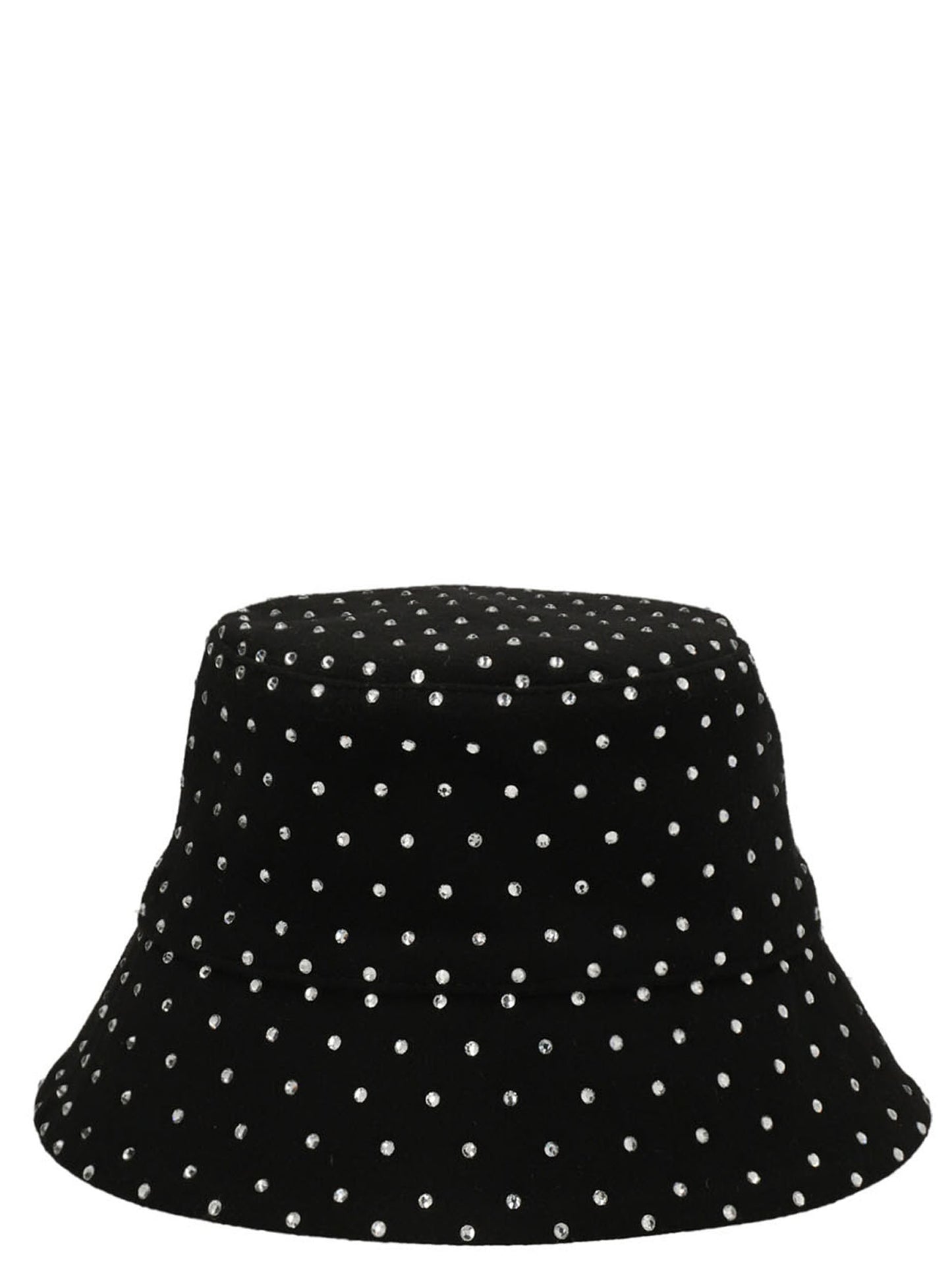 RUSLAN BAGINSKIY Black Wool Bucket Hat