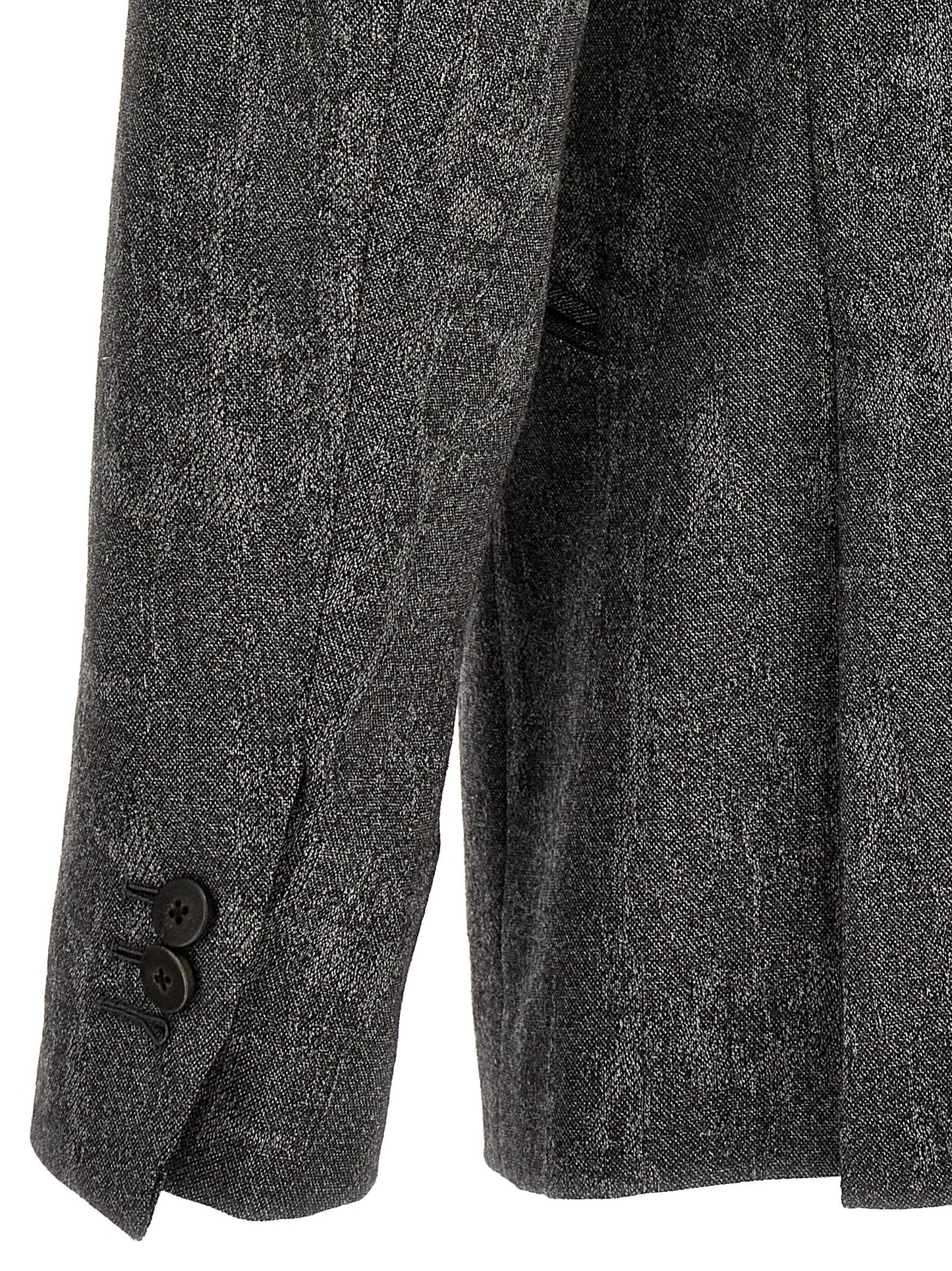 MAURIZIO MIRI Gray Wool Blazer