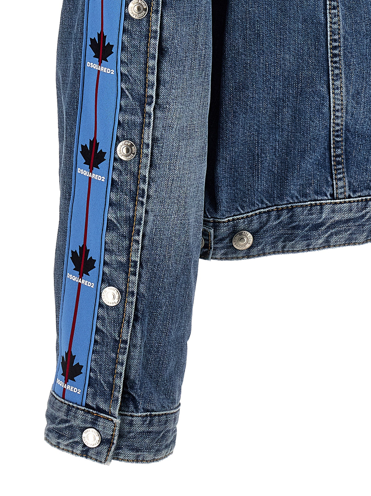 Dsquared² Men's Denim Cotton Trucker Jacket - Light Blue
