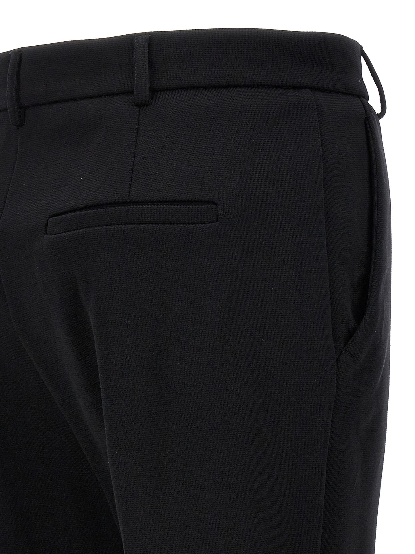 Sportmax Women's Cotton Casual Pants - Black
