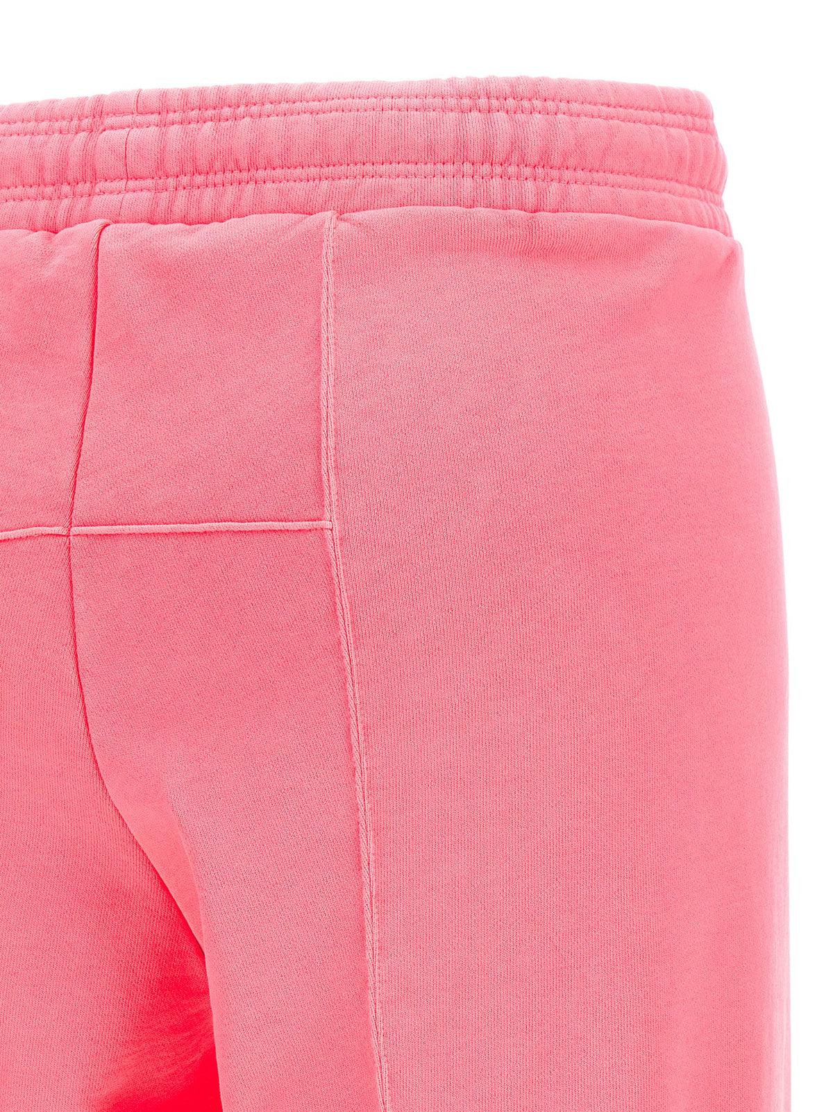 Vetements Women's Cotton Polyester Joggers - Multicolor Pink Print
