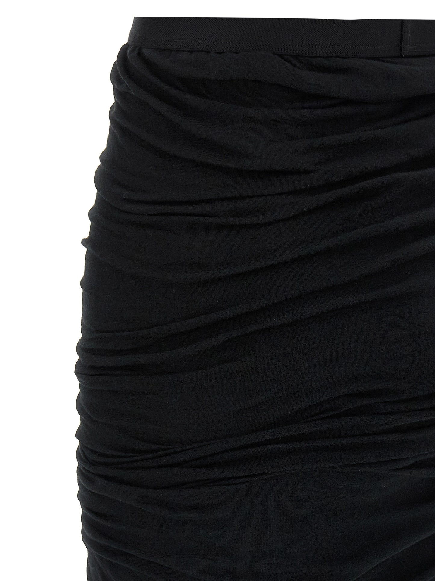 Rick Owens Women's Cotton Skirt - Black Transparent