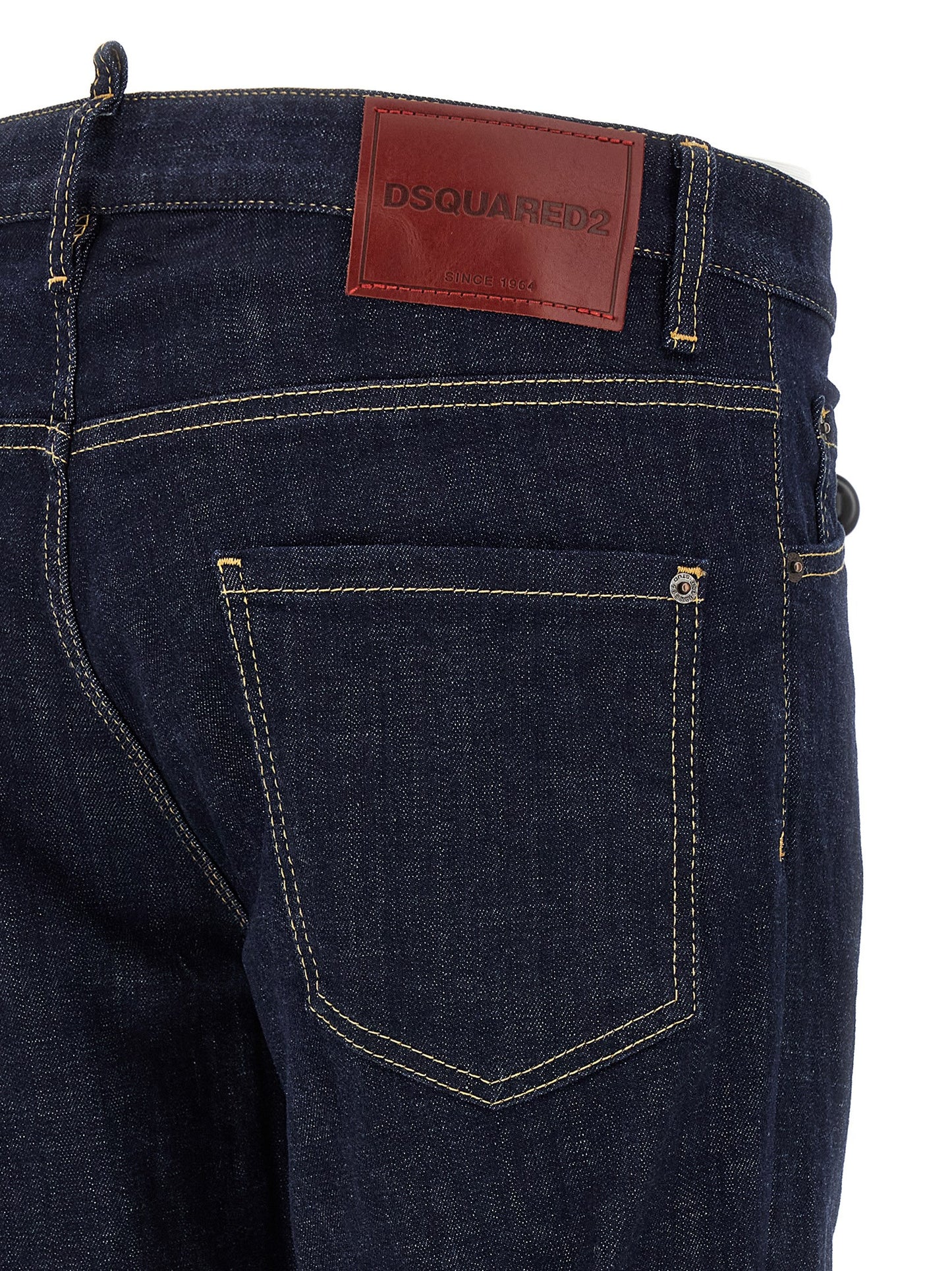 Dsquared² 9 To 5 Men's Slim Stretch Denim Cotton Jeans - Blue