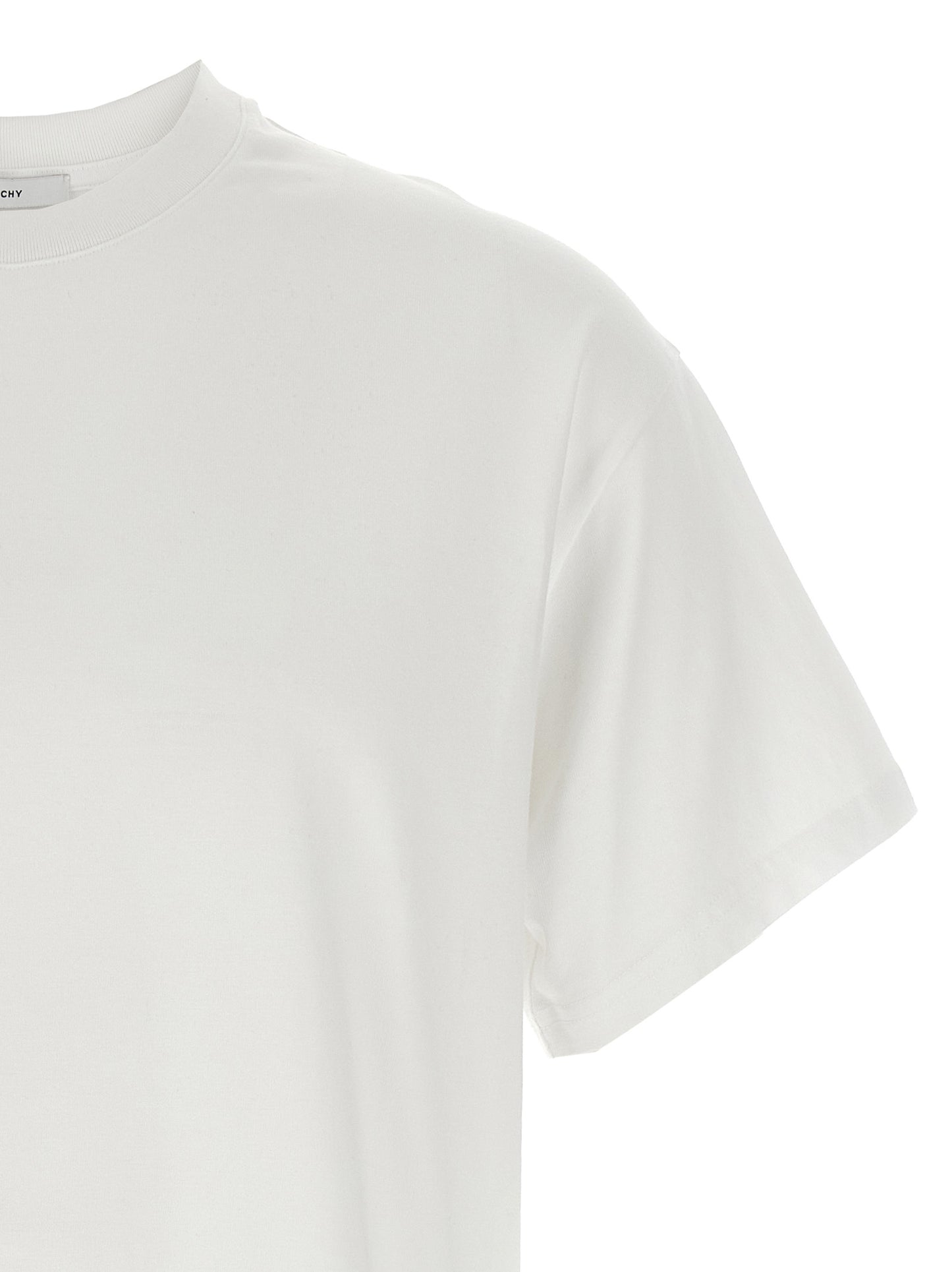 Givenchy White Cotton T-Shirt