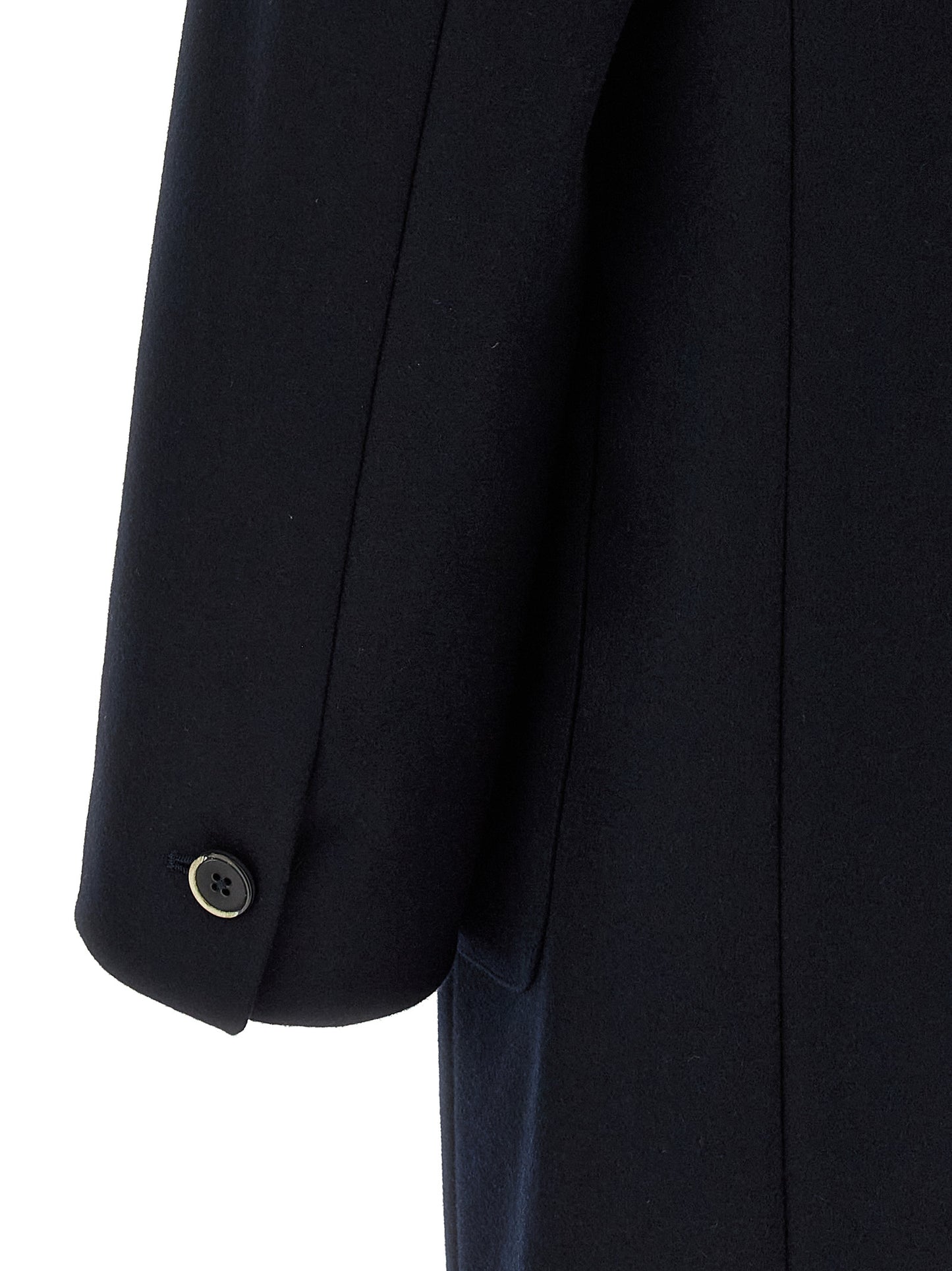 BARENA Blue Wool Coat