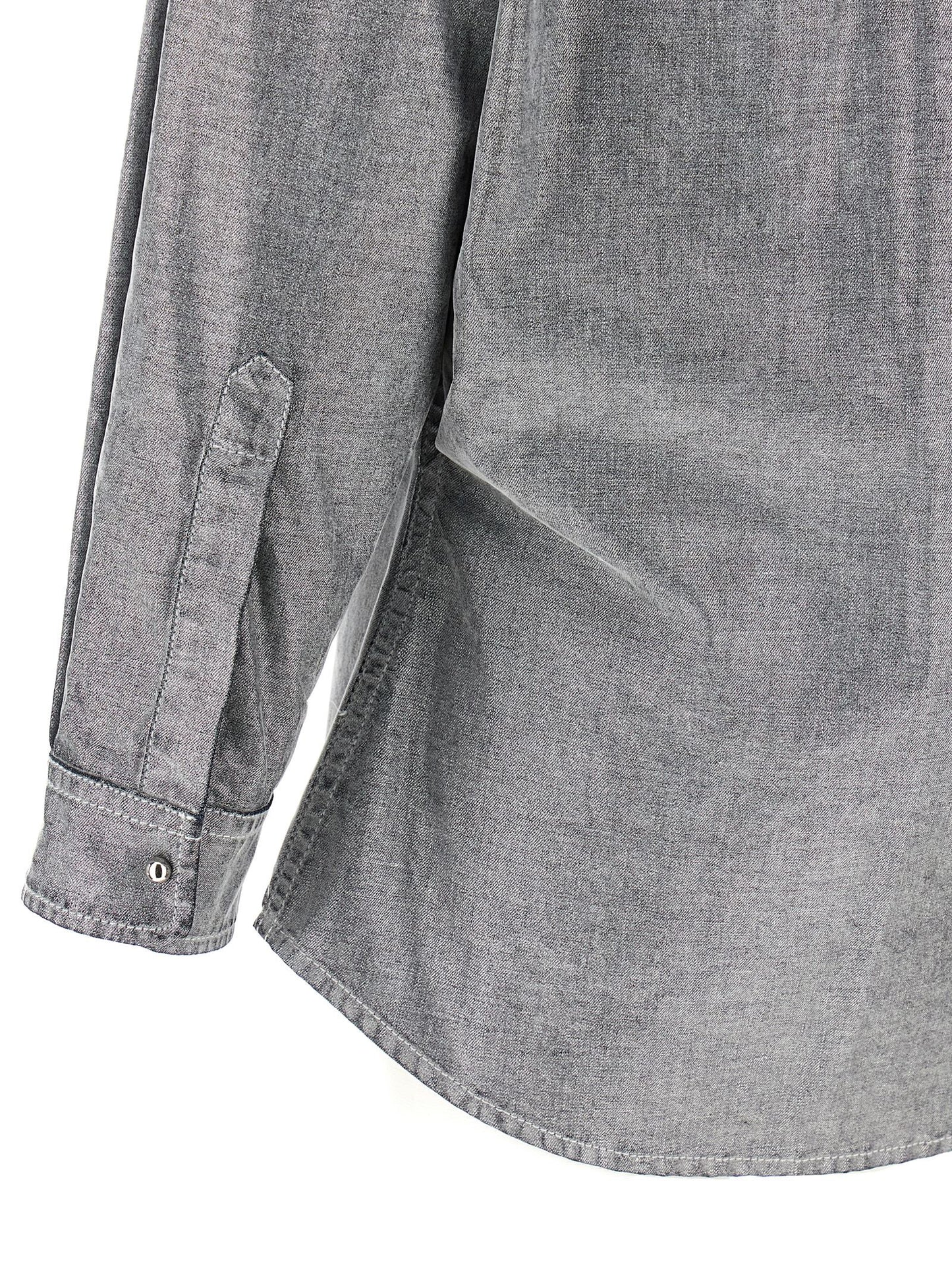 Darkpark Silver Cotton Blouse