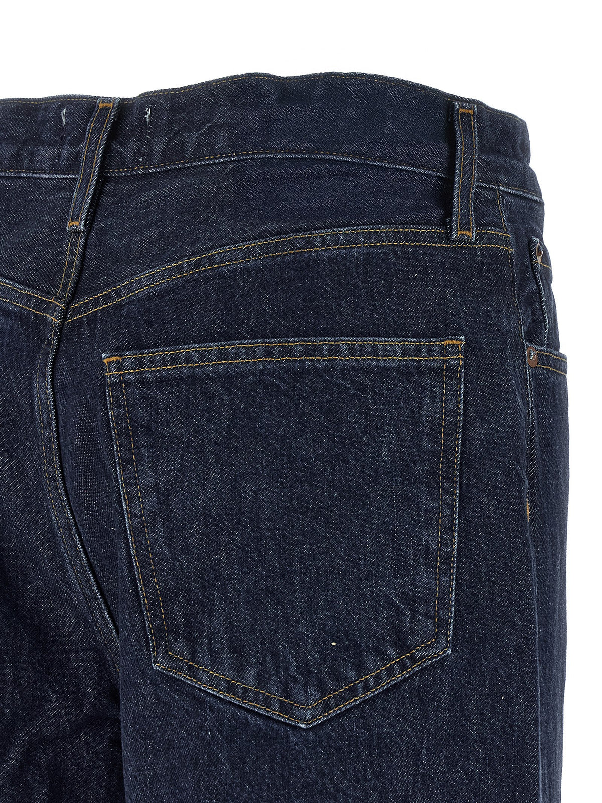 Agolde Women's Relaxed Fit Wide High Rise Lyocell & Denim Cotton Jeans - Blue