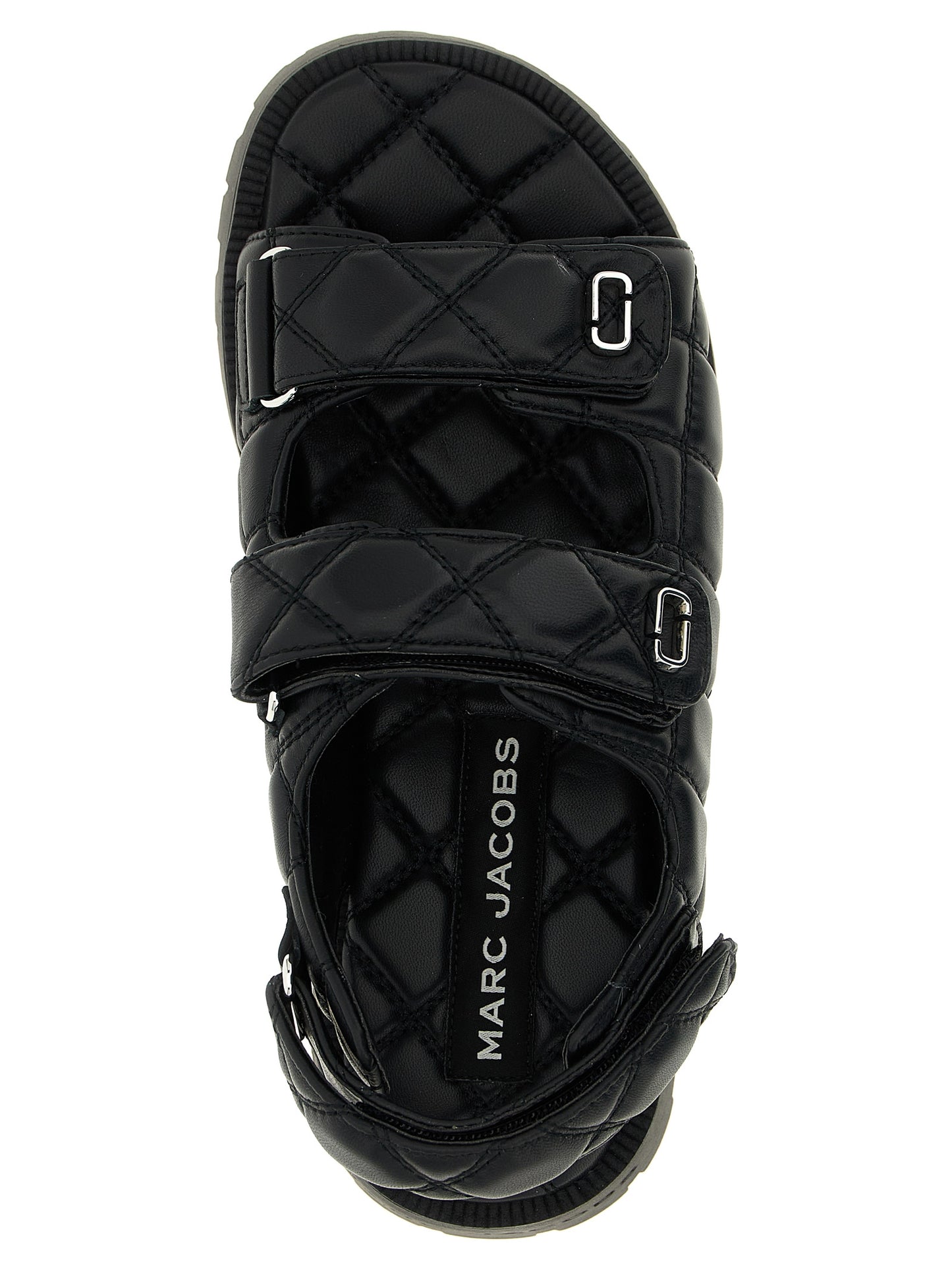 Marc Jacobs Black Lamb Leather Mid Heel Pumps