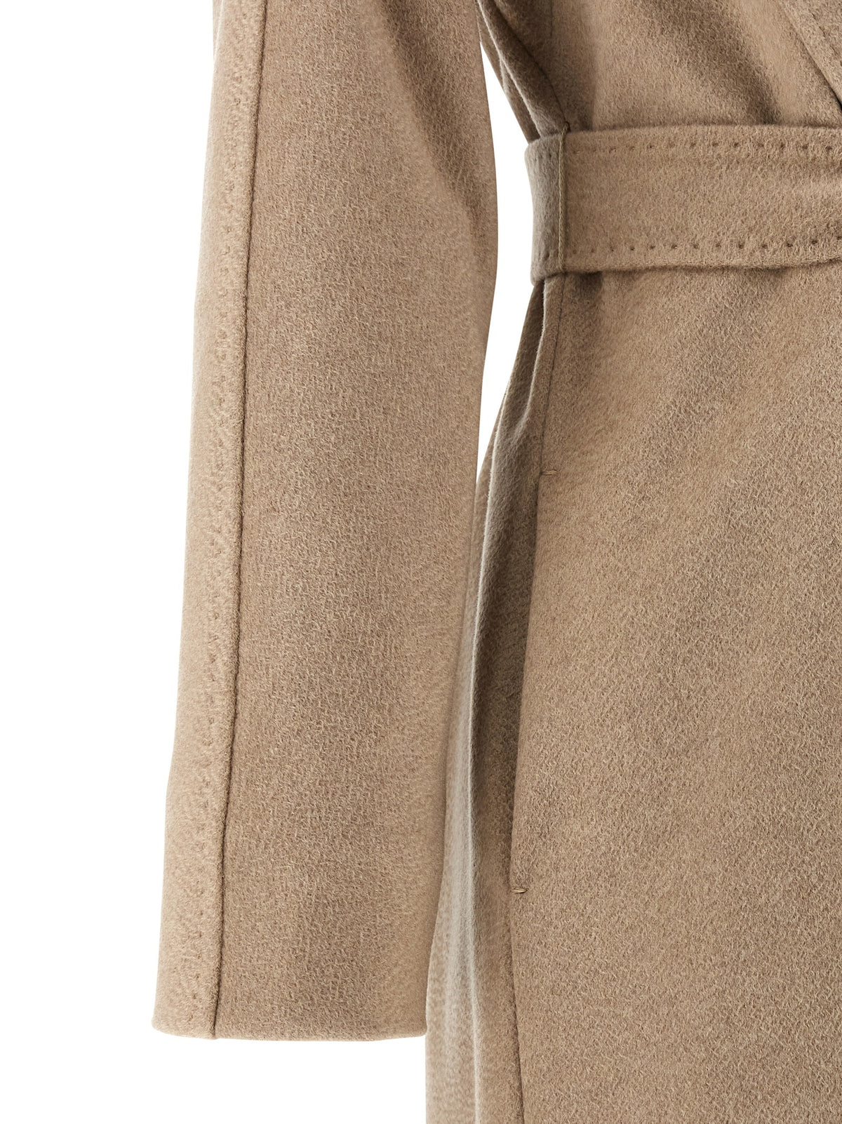 Max Mara Women's Cashmere Hooded Overcoat - Beige