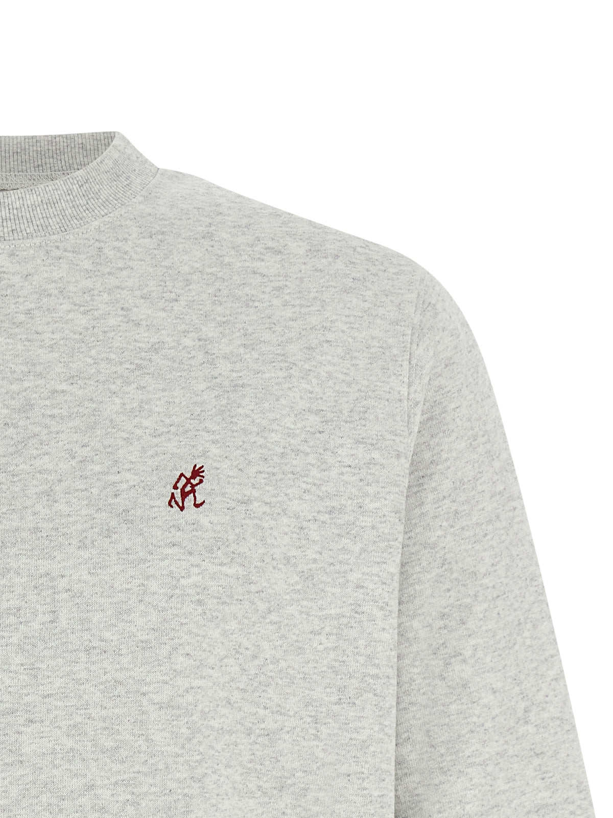 Gramicci Men's Crew Neck Cotton Polyester Sweatshirt - Gray