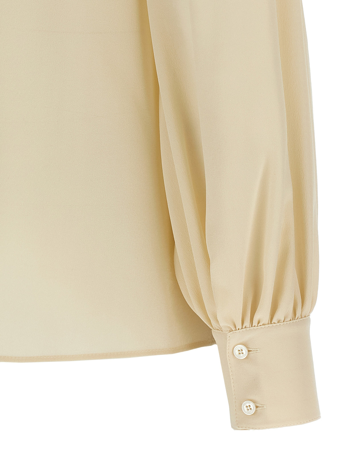 Valentino Garavani Women's Silk Crepe Blouse - Beige