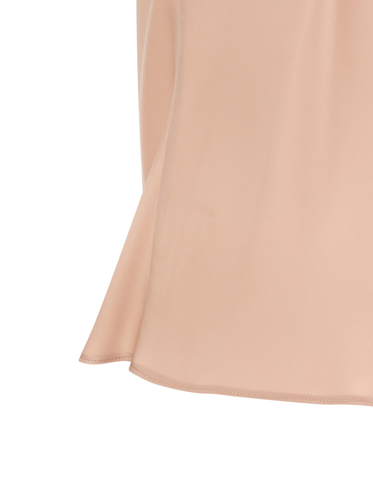 PINKO Women's Sleeveless Polyester Satin T-Shirt - Multicolor Pink
