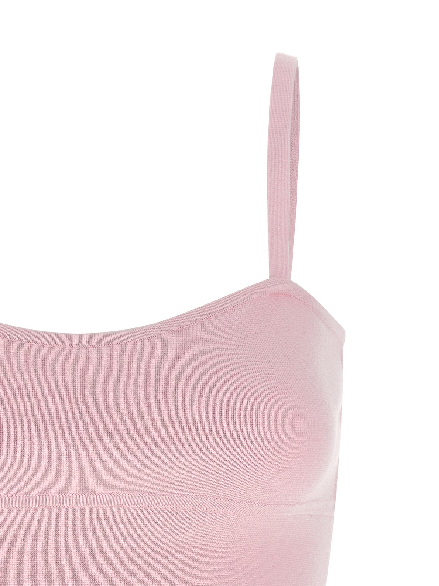 T-Shirt by Max Mara for women in virgin wool & polyamide multicolor & pink showcases a dramatic silhouette, elegantly detailed with a dramatic and for a truly dramatic finish.