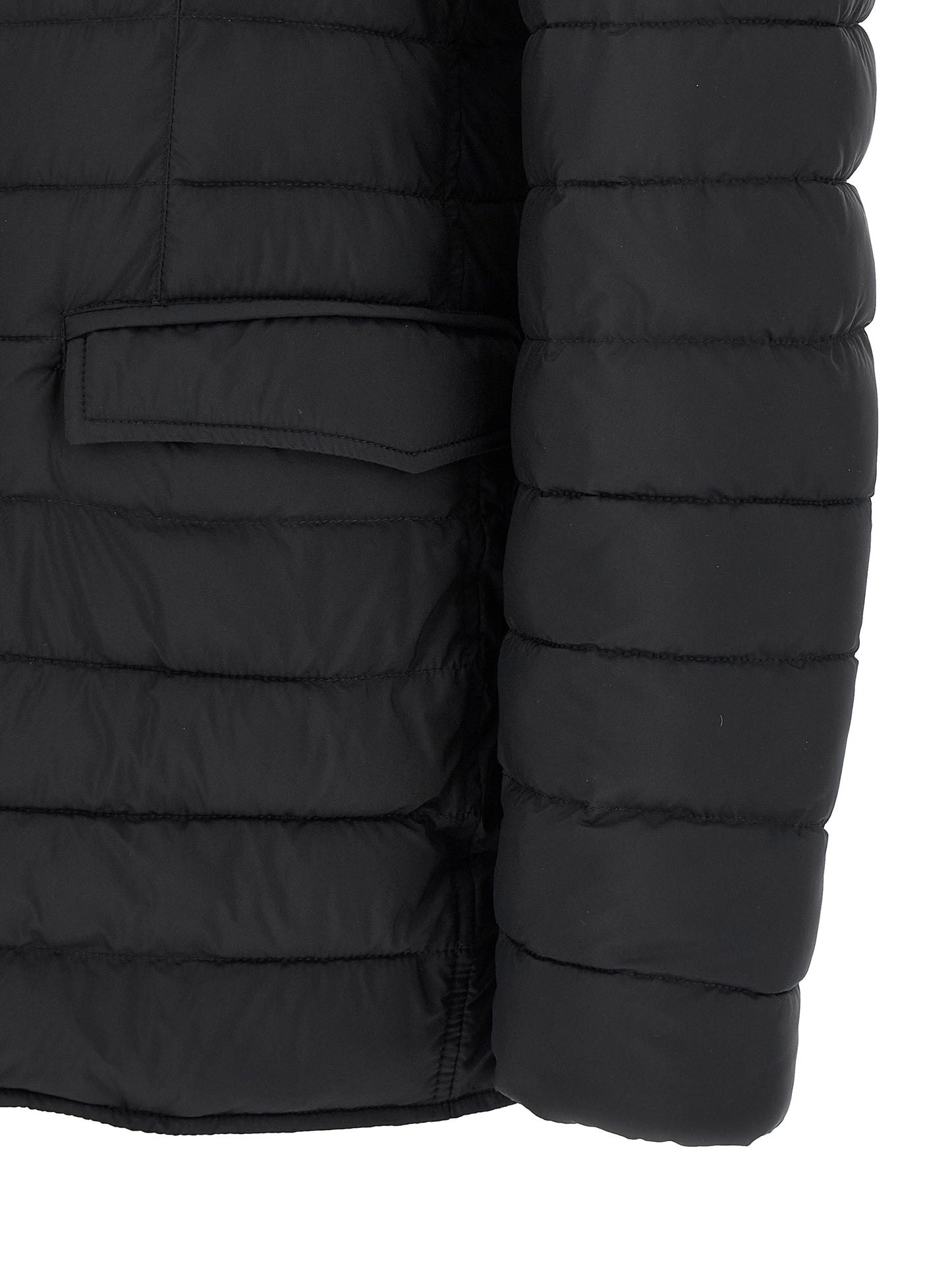 Herno Men's Quilted Padded Polyamide Overcoat - Blue