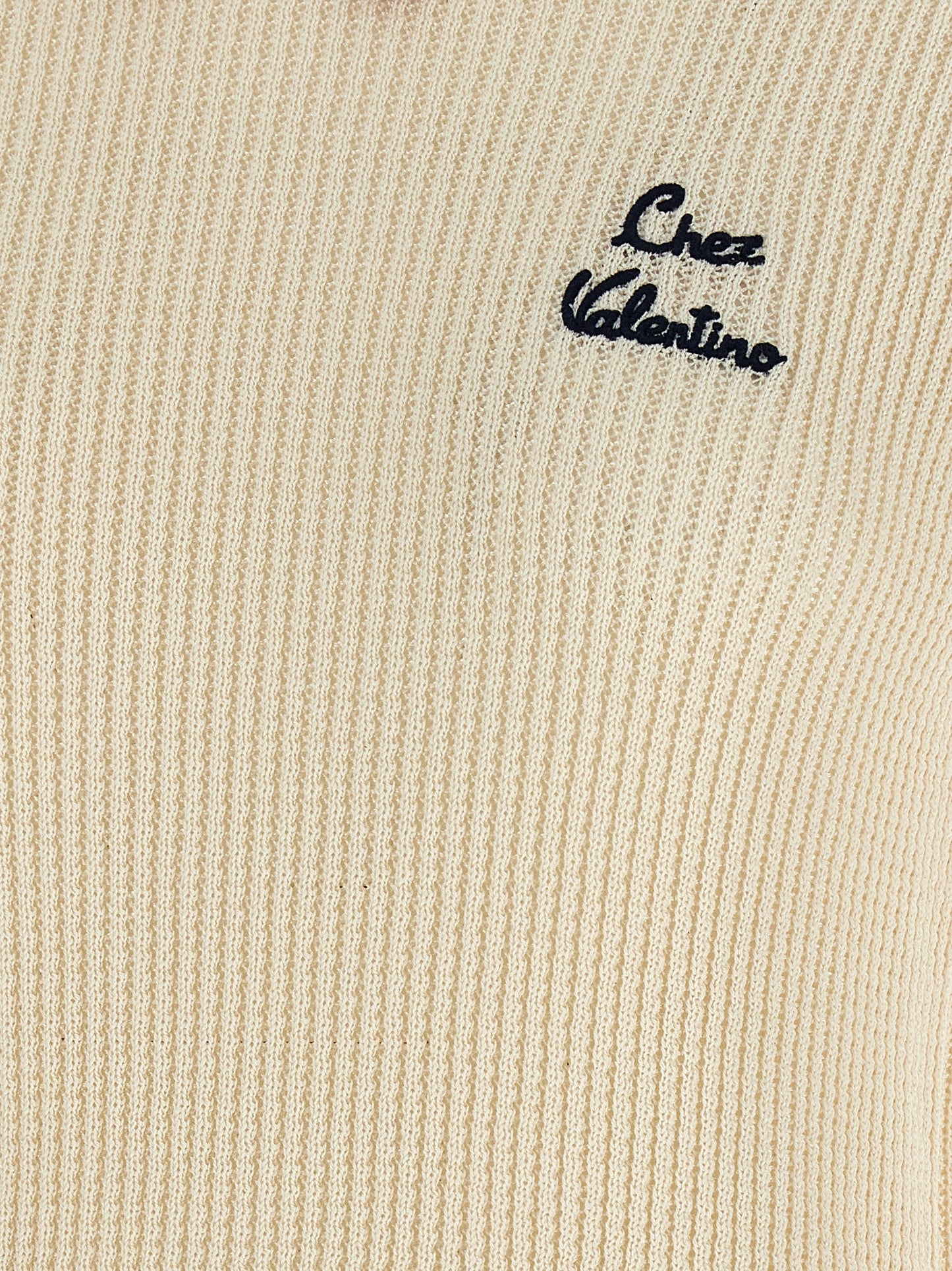 Shirt by Valentino Garavani for women in viscose cotton beige, featuring a nuanced and nuanced for a sophisticated finish.