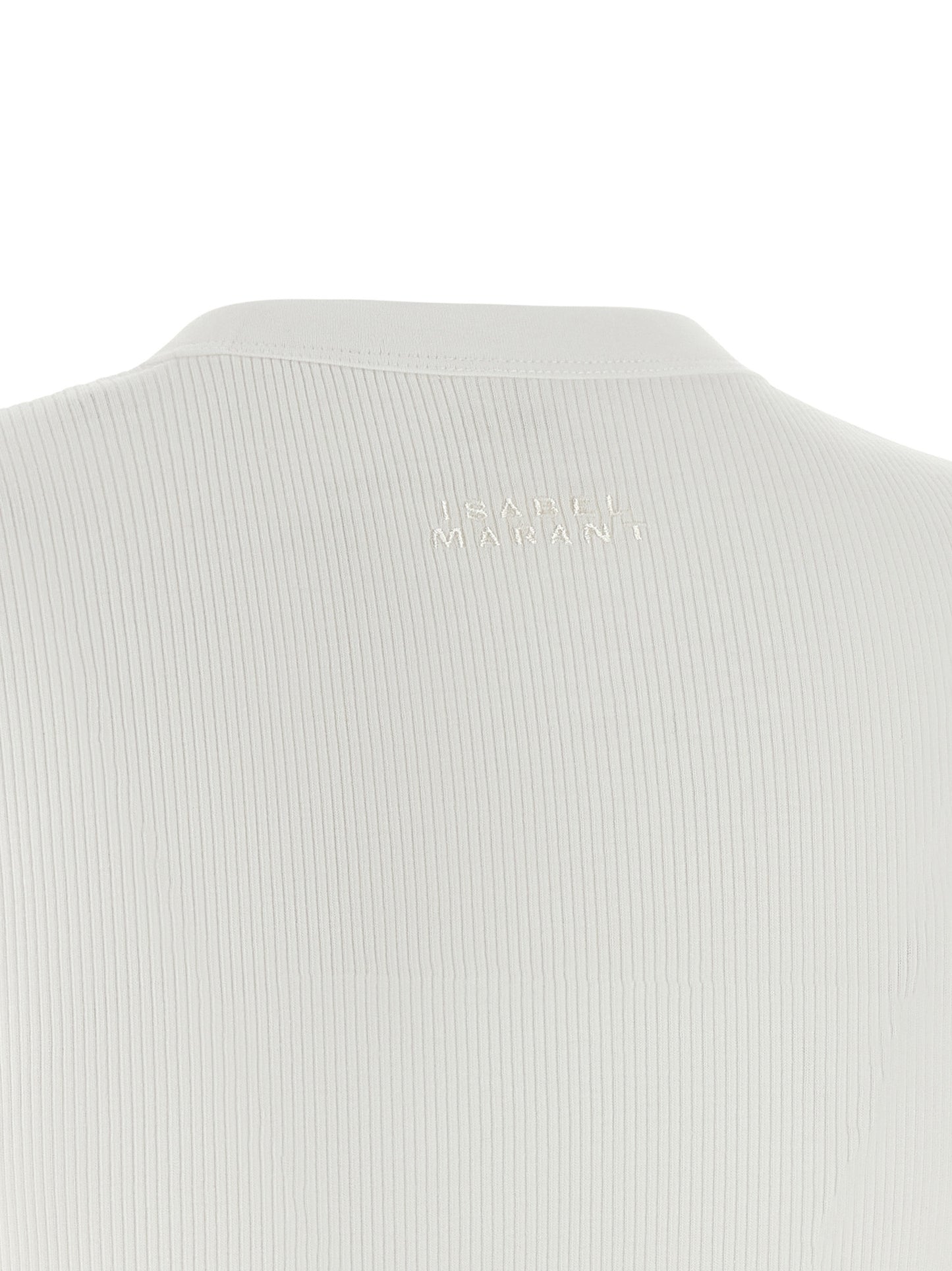 Isabel Marant White Cotton T-Shirt