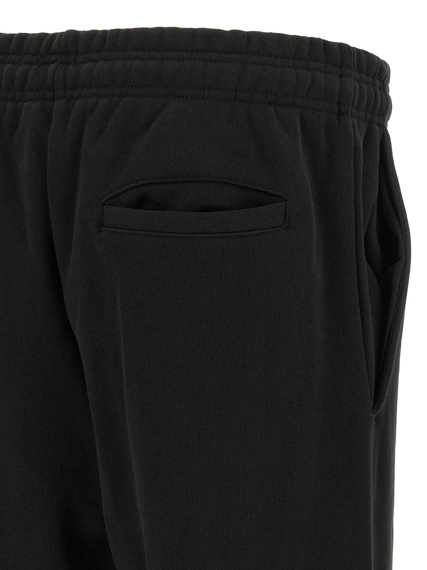 Entire Studios Men's Straight Leg Wide Cotton Joggers - Black
