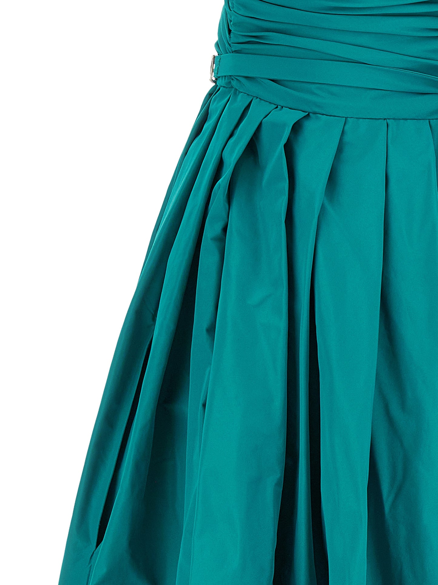 Dress by PINKO for women in polyester & crystal bicolour & green features an magnificent silhouette, artfully detailed with a magnificent and that flows into an magnificent long.