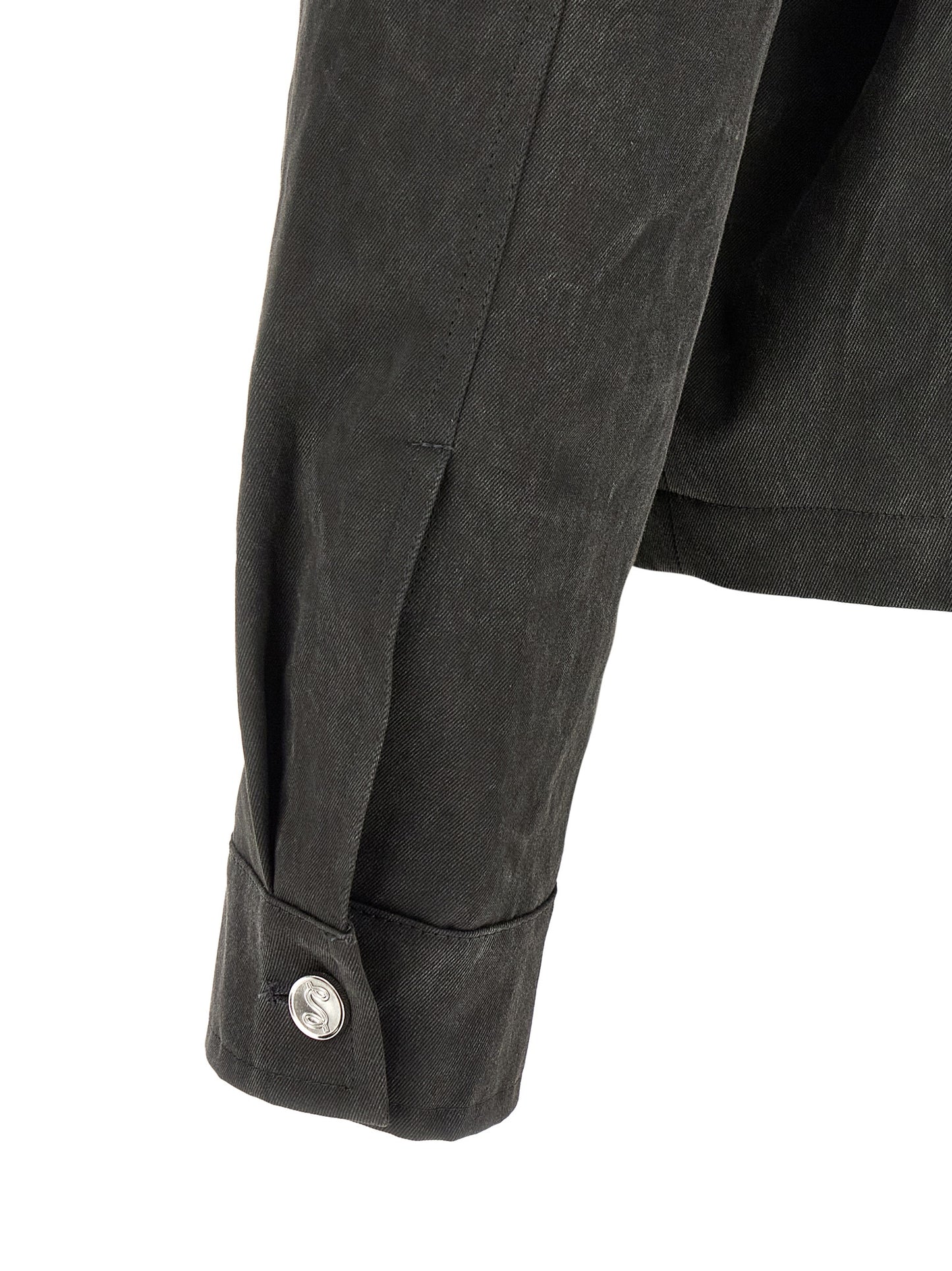 SÉFR Men's Cotton Overcoat - Gray