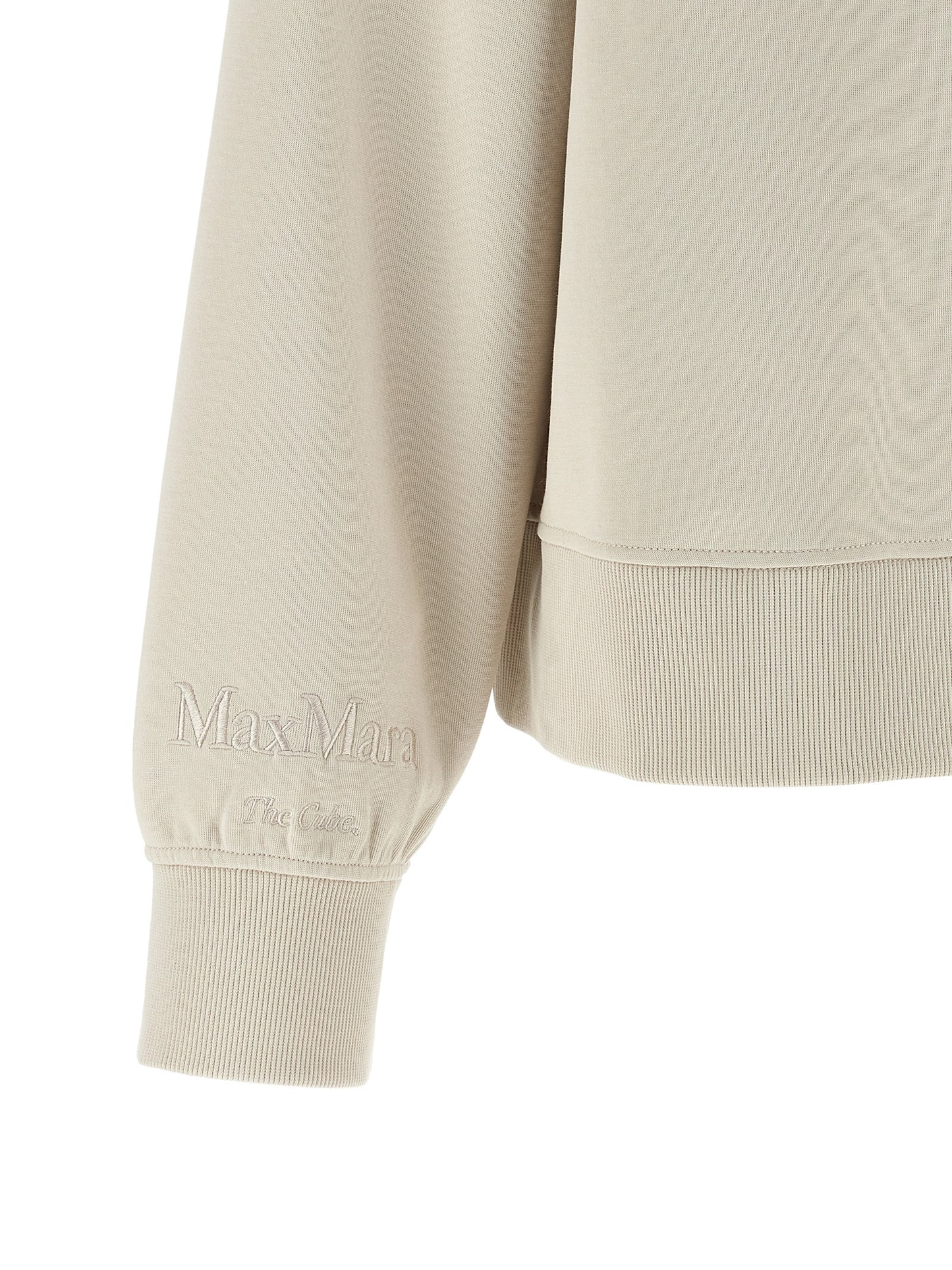 S Max Mara Beige Cotton Sweatshirt