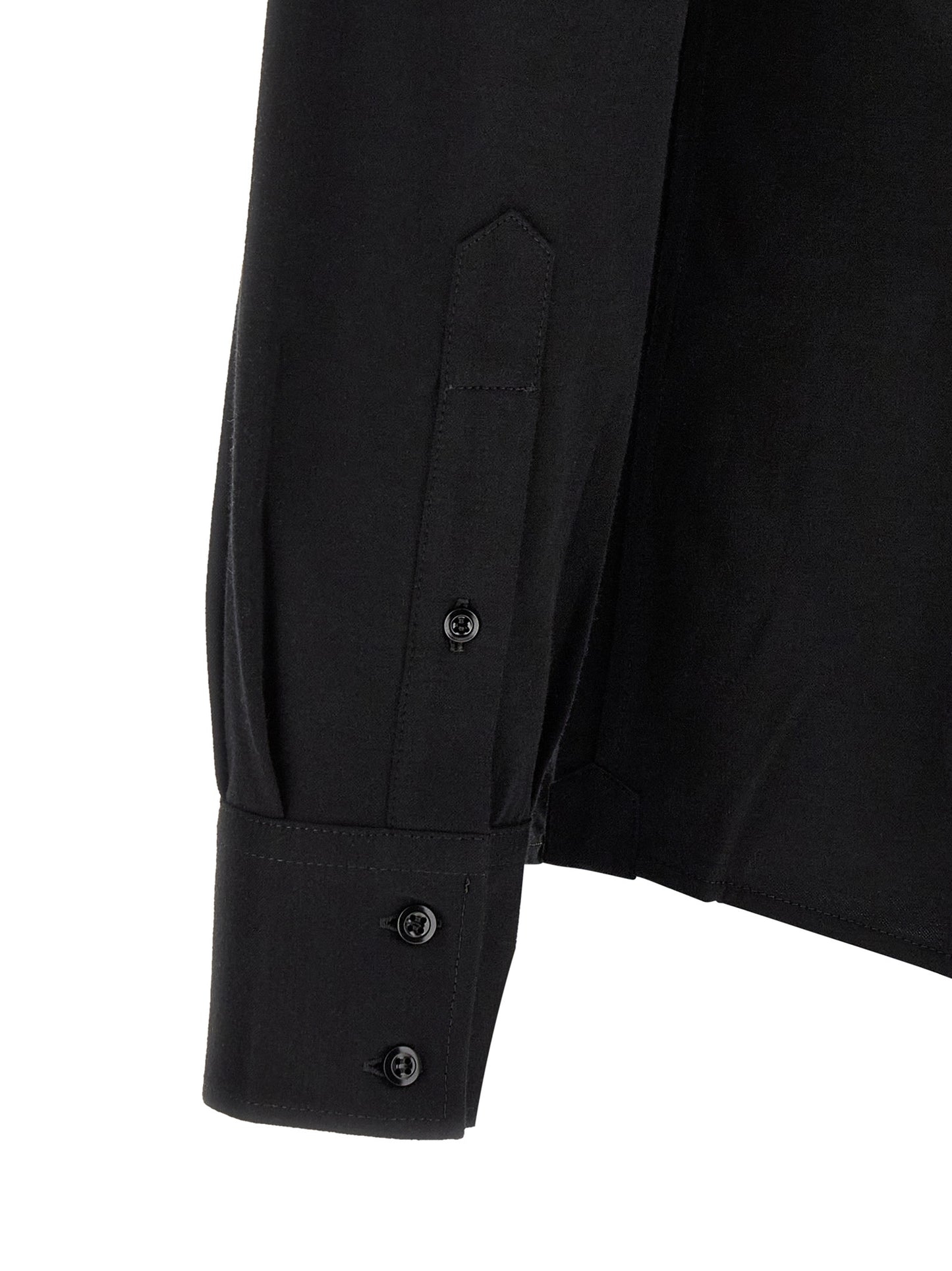 Brunello Cucinelli Men's Cotton Shirt - Black