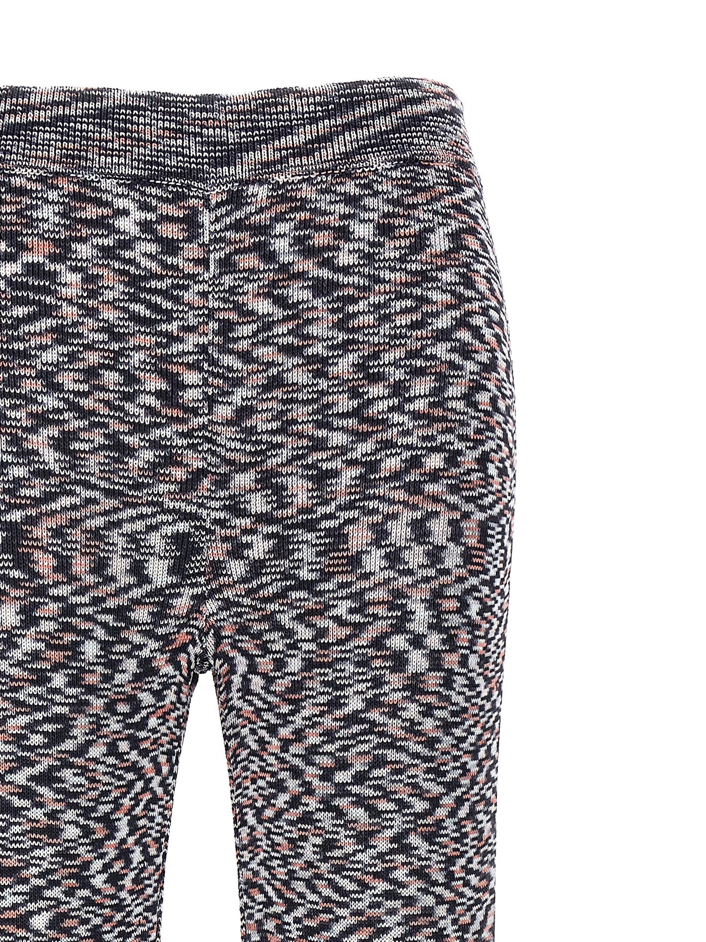 Missoni Women's Flared Polyamide Viscose Trousers - Multicolor Patterned Signature