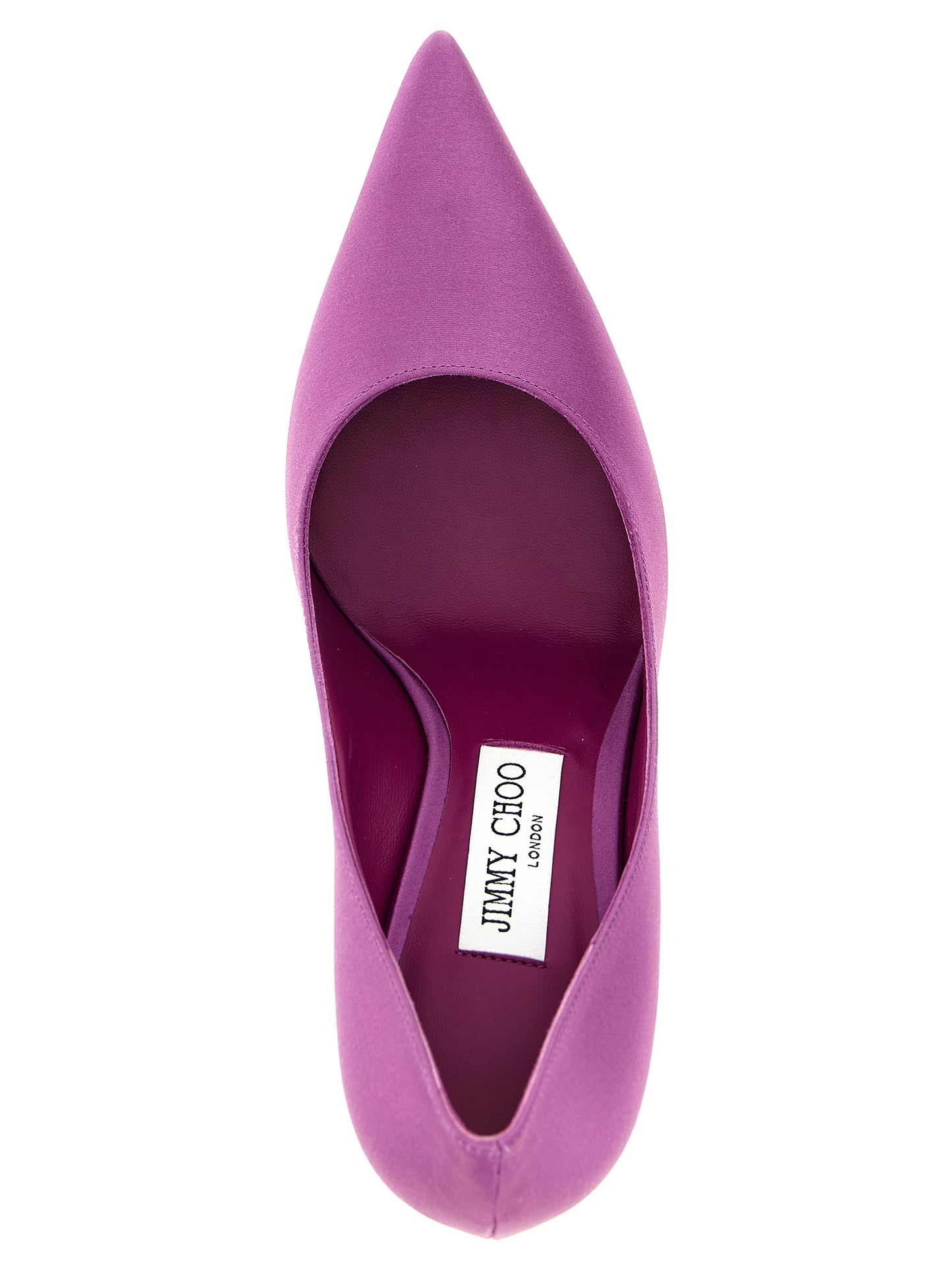 Jimmy Choo Women's Satin High-Heel Stiletto Pumps Heels - Purple