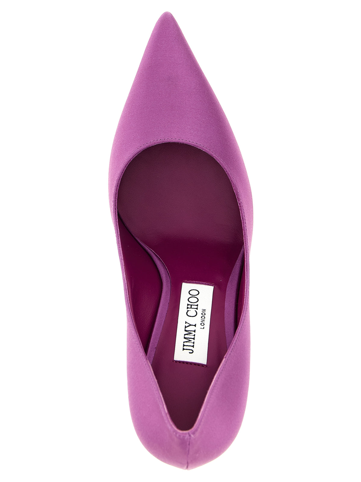 Jimmy Choo Women's Satin High-Heel Stiletto Pumps Heels - Purple