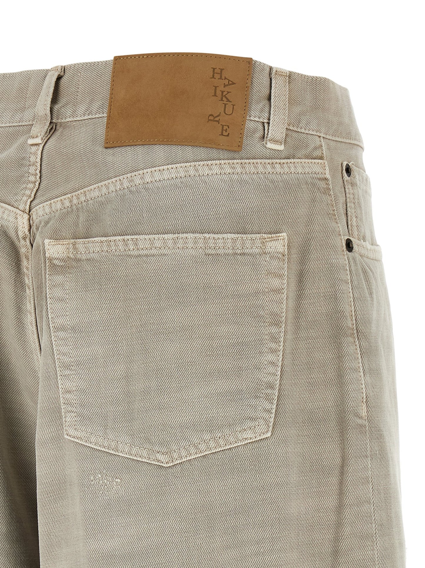 Haikure Essence Women's Cotton Denim Jeans - Gray