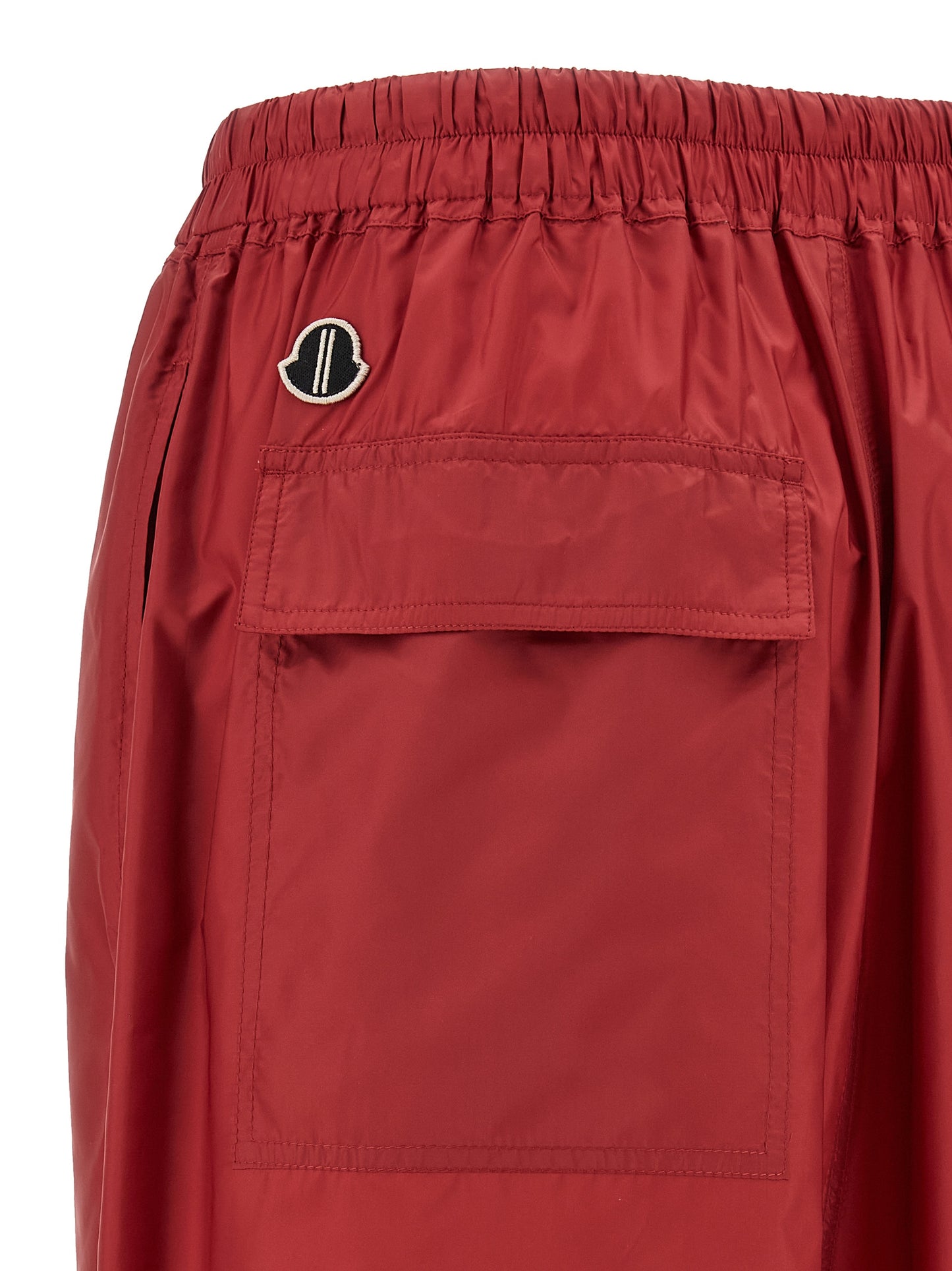 Bermuda Shorts by Rick Owens for women in polyester multicolor & red features a eye catching wide and short with a eye catching .
