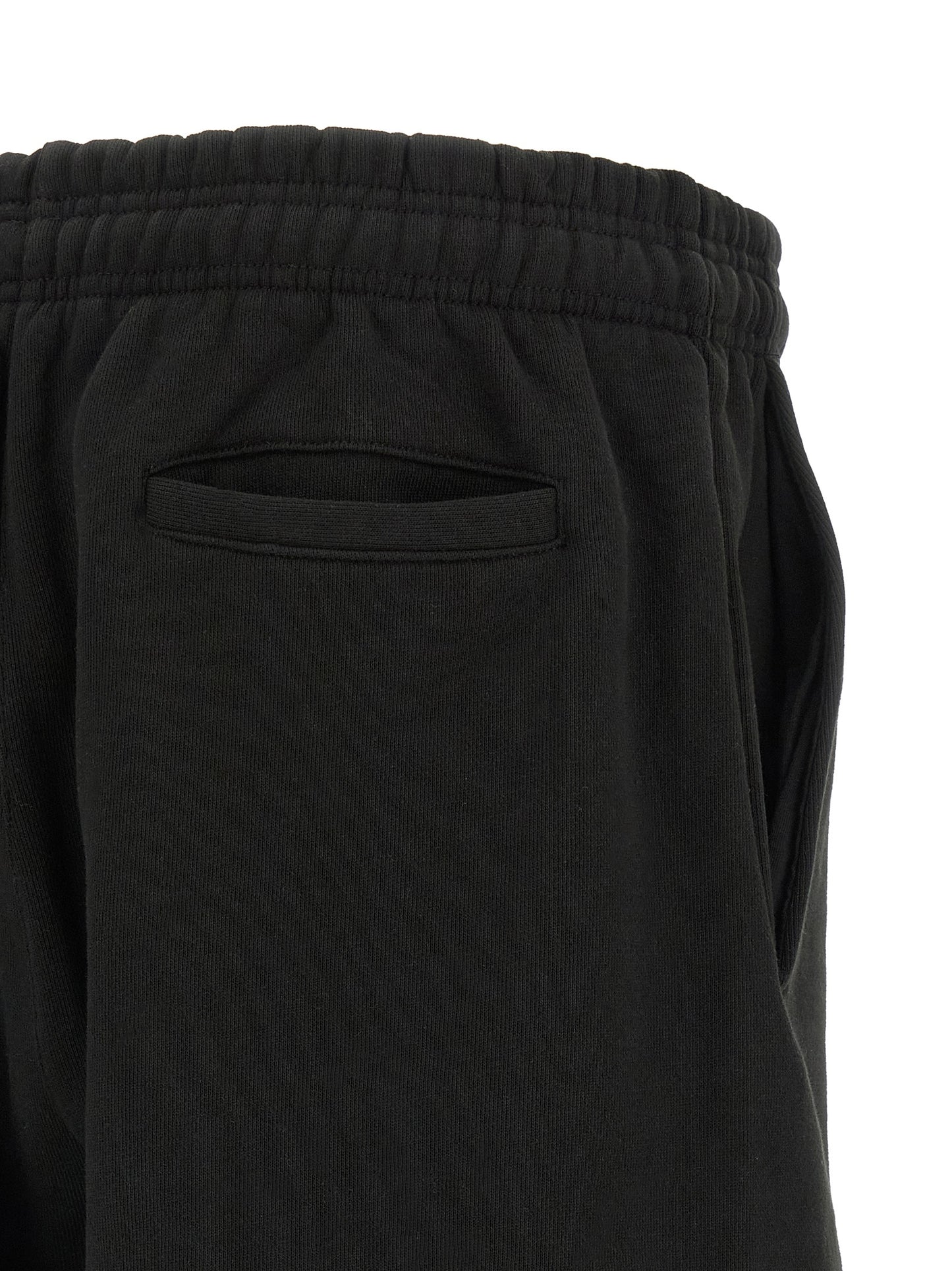 Entire Studios Men's Wide Cotton Bermuda Shorts - Black